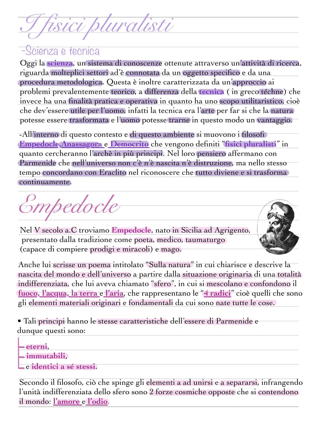 # fisici pluralisti
-Scienza e tecnica
Oggi la scienza, un sistema di conoscenze ottenute attraverso un'attività di ricerca,
riguarda molt