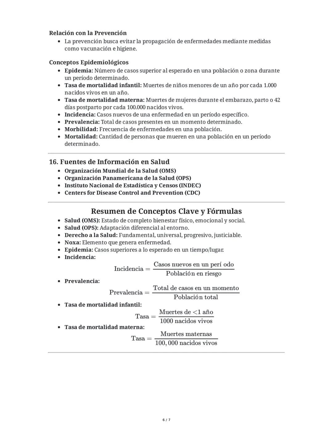 Salud y Derecho a la Salud
1. Definiciones de Salud según la OMS y la OPS
Salud según la OMS
• Definición: Estado de completo bienestar físi