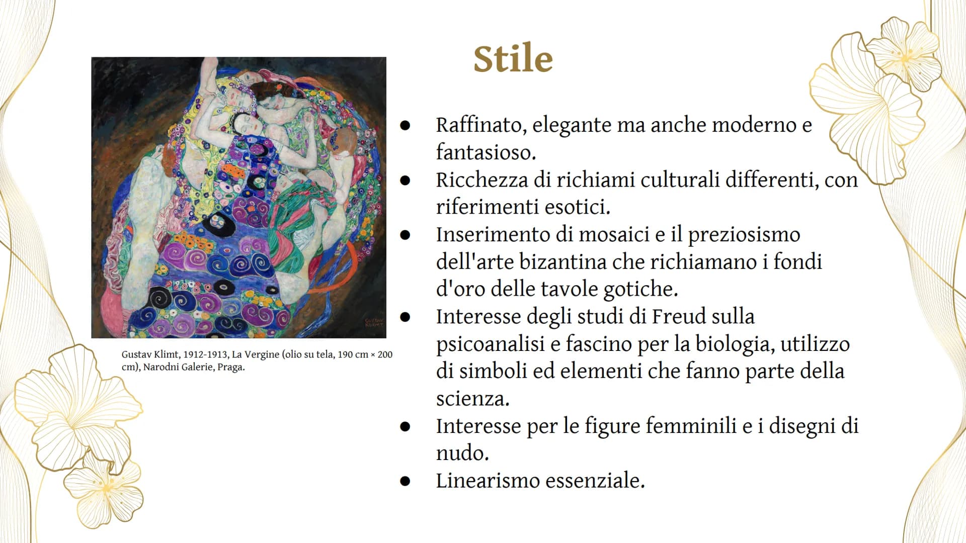 # KLIMT
e la
# Secessione
# Viennese
ABDELRAHMAN AYA & MARINA ELENA # La Secessione Viennese
- Alla fine dell'Ottocento Vienna è tra i