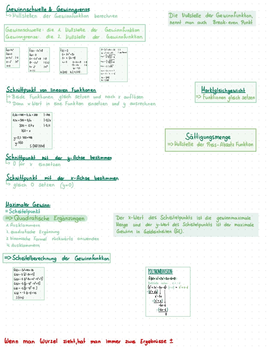 # Mathe-Klausur
kincare Funktionen.
y=mx+b
Preis Absatz Funktion
y: auch f(x) genannt, aber gemeint ist der y-Wert
x: x-Wert
m: die Stei