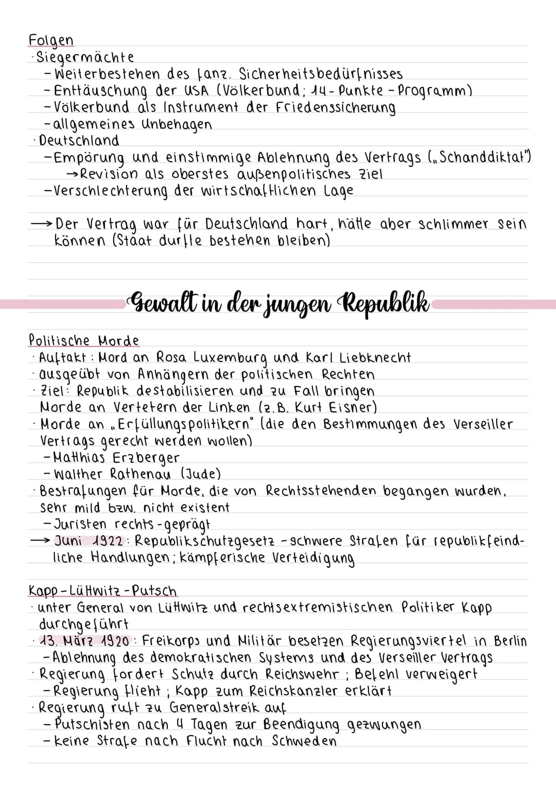 # Die Novemberrevolution
Hintergrund
Parlamentarisierungserlass
* 29. September 1918: OHL unter Hindenburg und Ludendorff erklärt Kaise