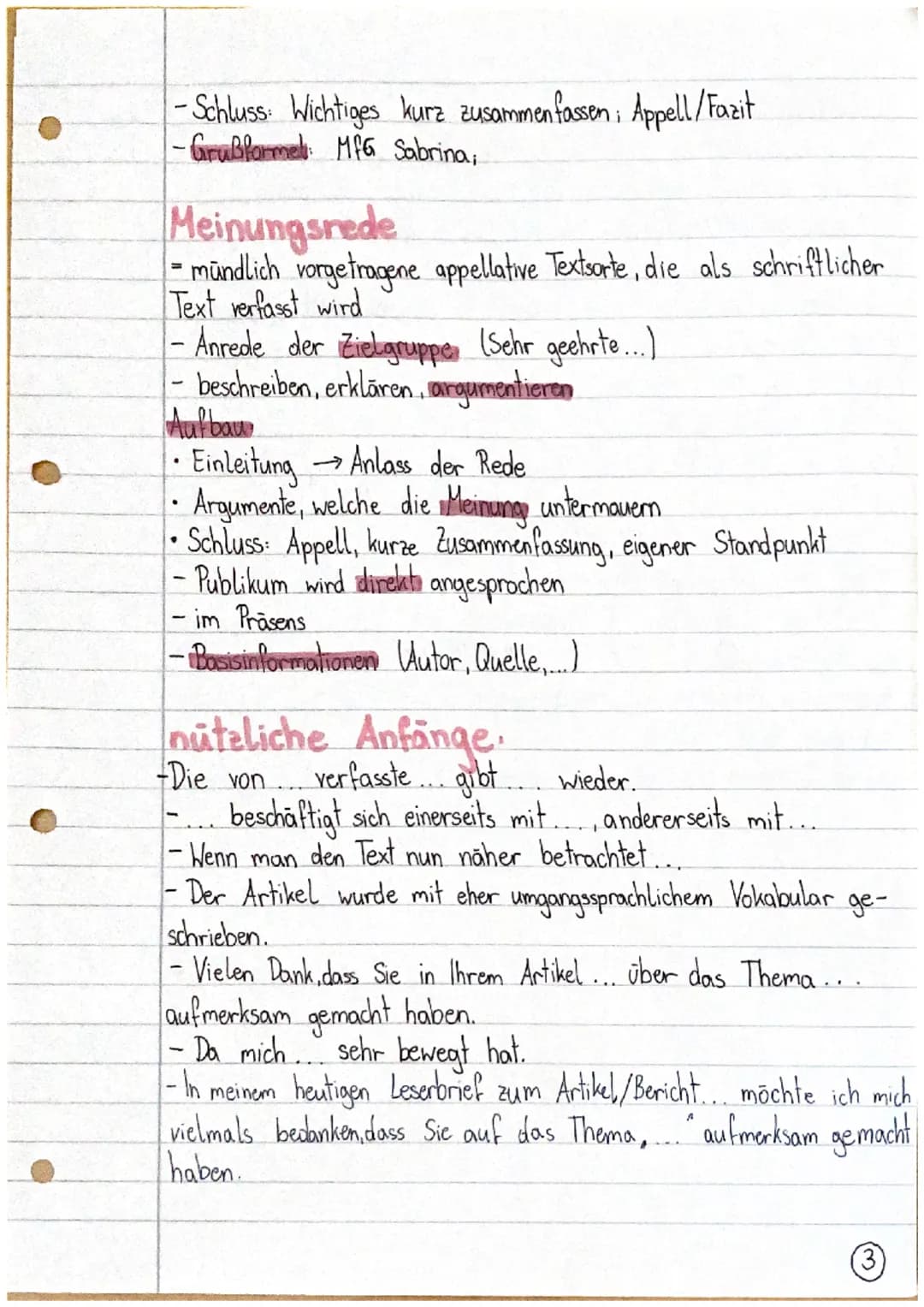 # Textsorten
Zusammenfassung
- gibt den wesentlichen Inhalt eines Textes wieder
-gekürzte Wiedergabe; zusammenfassen
-im Präsens zu schreib