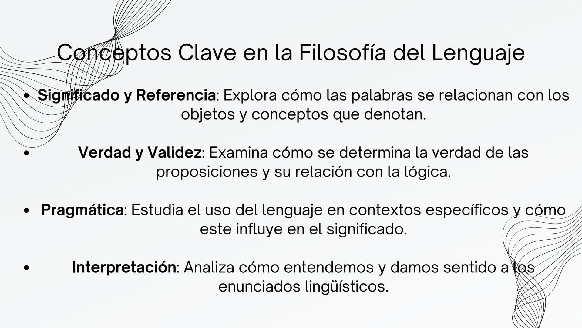 FILOSOFIA
DEL
LENGUAJE # ¿Qué es la Filosofia del lenguaje?
La filosofía del lenguaje es una rama de la filosofía que
se centra en el análi