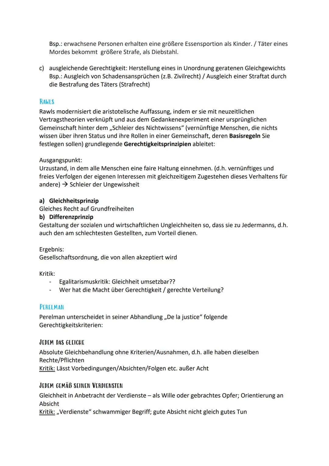 # 1. POSITIVES RECHT
ETHIK KLAUSUR Q12/1
= Unter positivem Recht versteht man die Summe der von staatlicher Seite als Gesetzgeber
(Rechtsmo