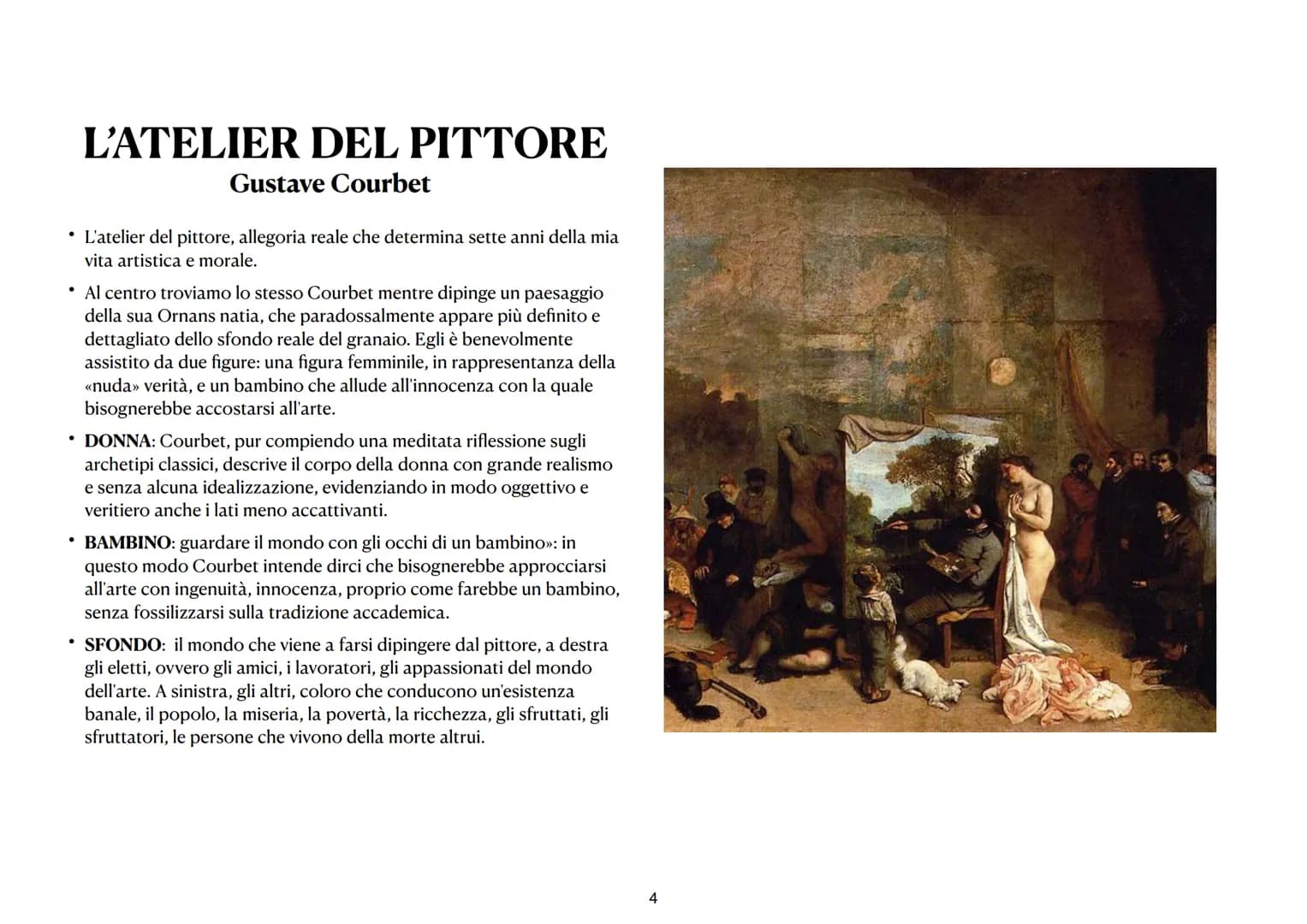 # REALISMO
Movimento artistico che ha come obiettivo la rappresentazione oggettiva della realtà e in particolare la vita delle classi
socia
