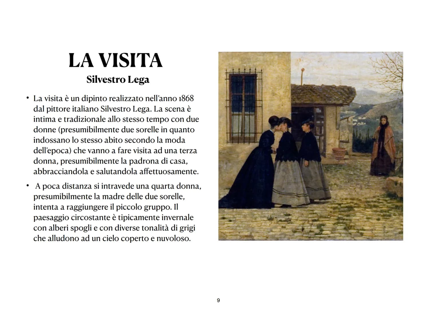 # REALISMO
Movimento artistico che ha come obiettivo la rappresentazione oggettiva della realtà e in particolare la vita delle classi
socia
