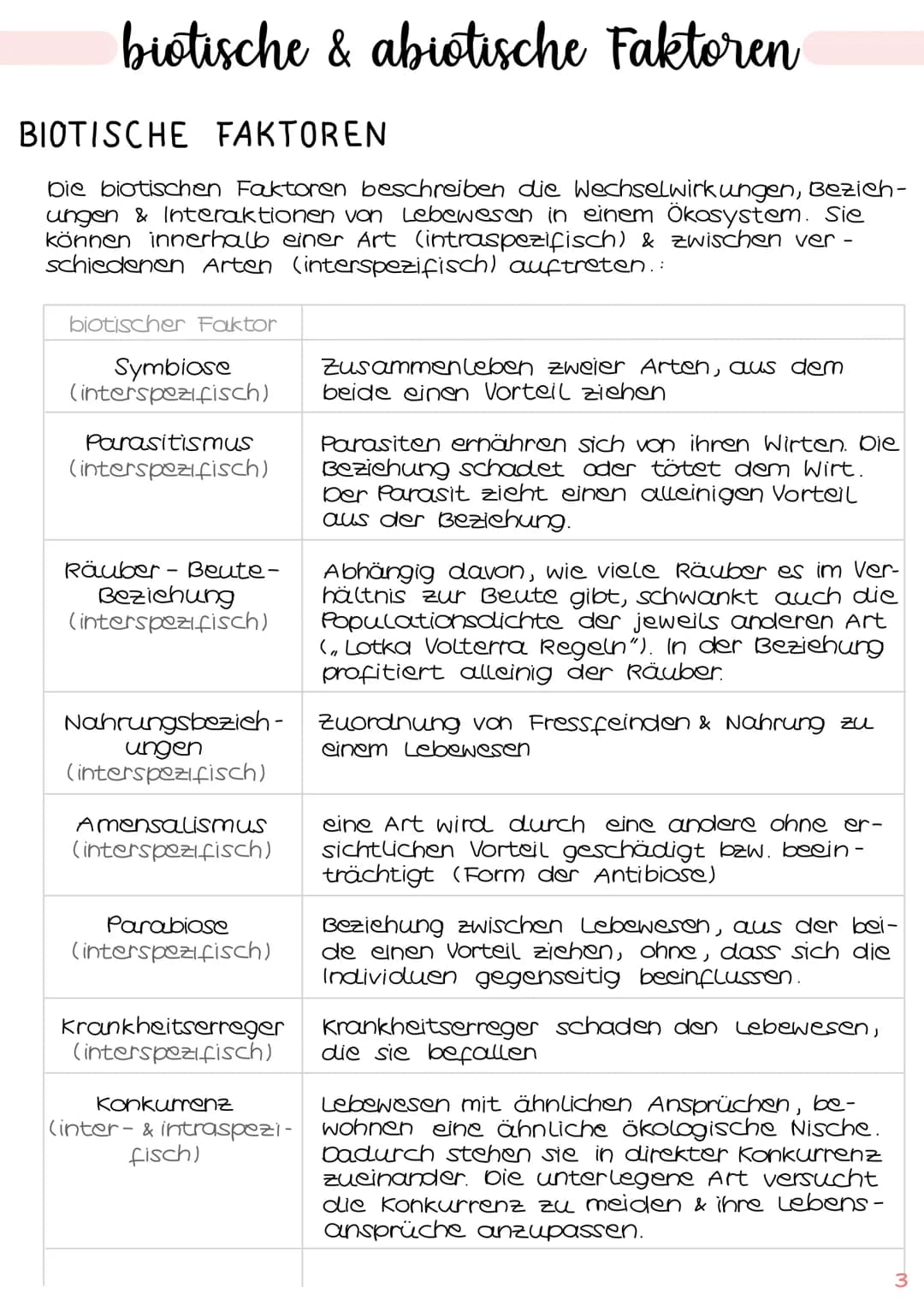 Biologie
# Klausur Ökologie
1. Grundbegriffe der Ökologie
- → Glossar S.1
- → ökologische Ebenen IS.2
# ÖKOSYSTEM SEE
2. biotische &