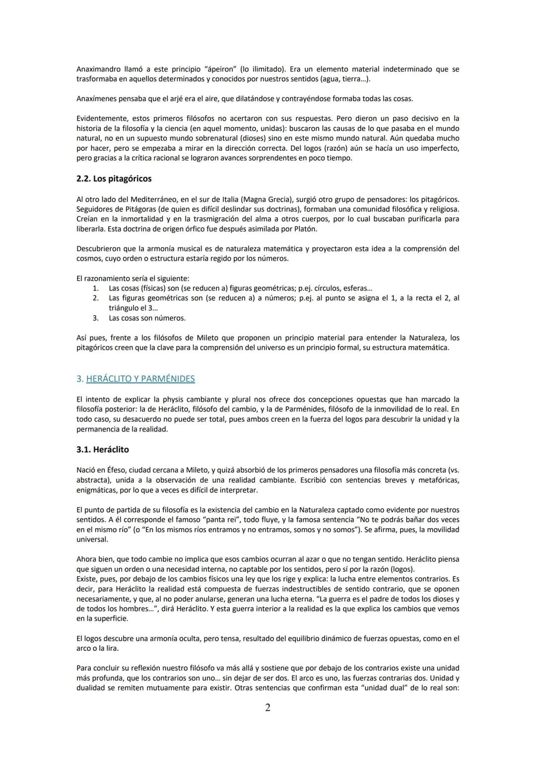 # LA FILOSOFÍA PRESOCRÁTICA
Los filósofos presocráticos son aquellos que son anteriores o contemporáneos de Sócrates, y que se dedicaron
pr