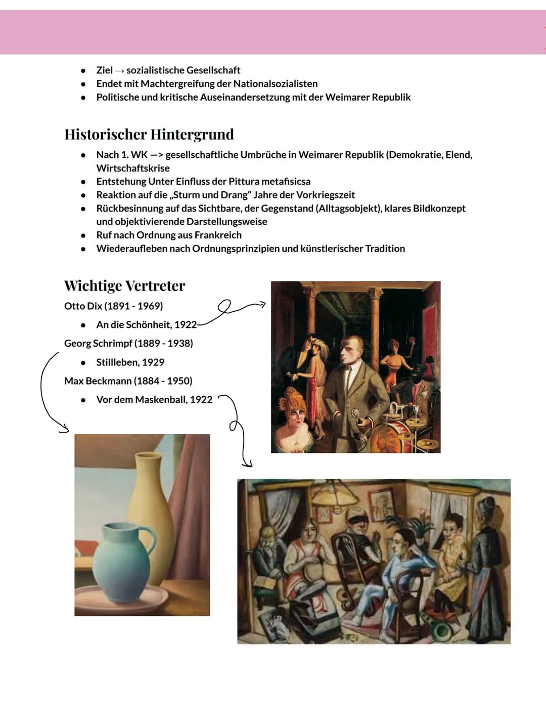 # Neue Sachlichkeit 1918
-1933
## Allgemein
- Die Neue Sachlichkeit beschreibt eine künstlerische sowie literarische Epoche in
Deutschlan