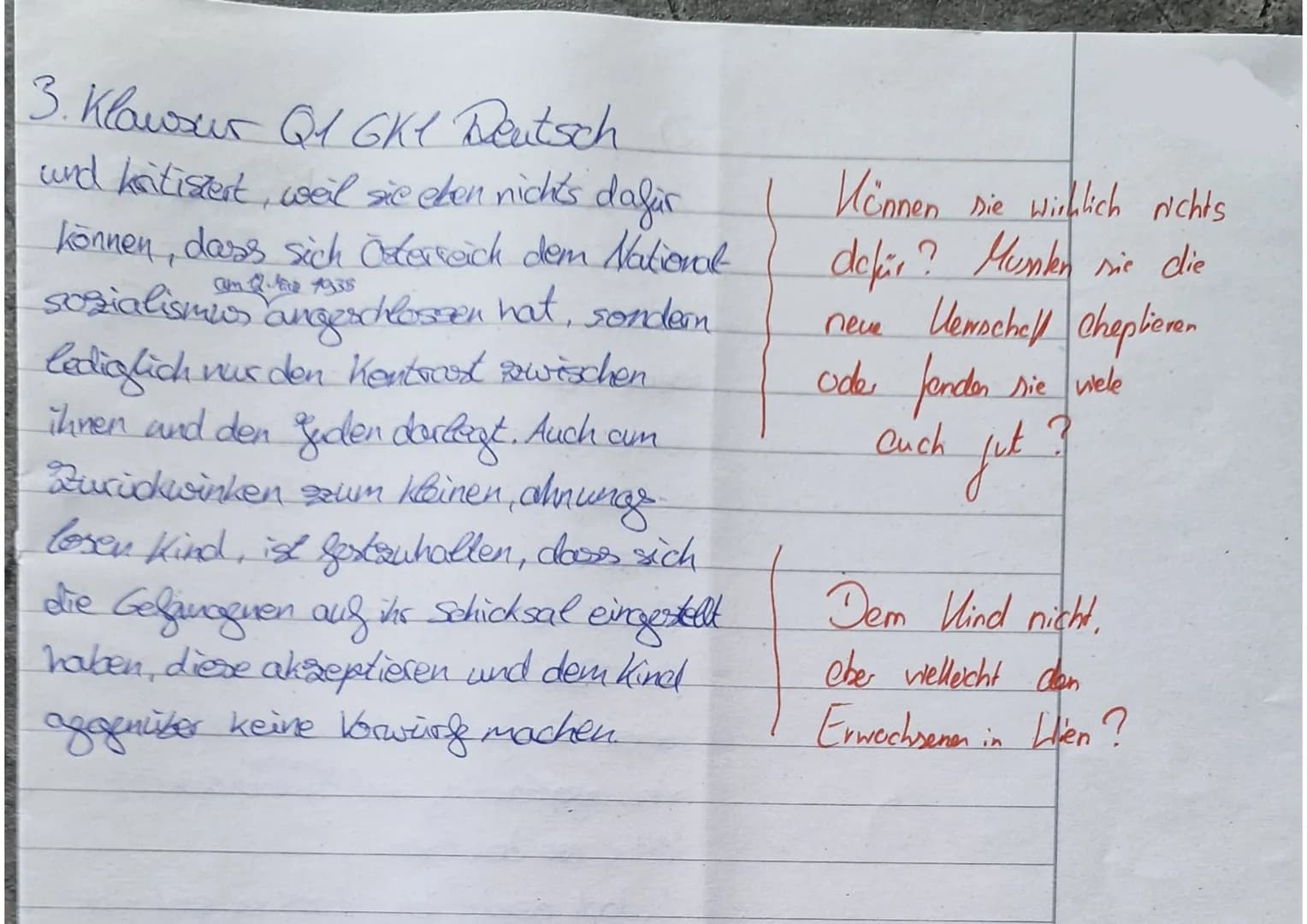 3. Klausur Q1 GK1
Deutsch
14. März 2022
Aufgabenstellung:
1. Analysieren Sie den vorliegenden Textauszug bezüglich der Darstellung der poli