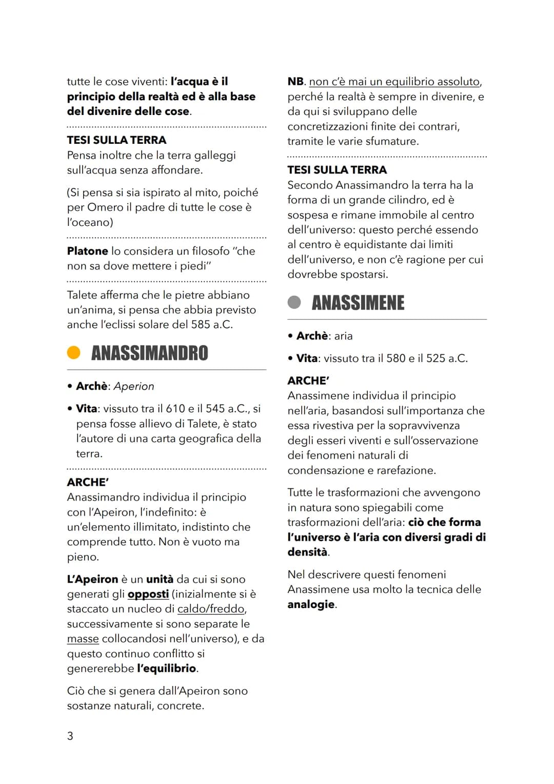 Riassunto verifica 1
# LE ORIGINI DELLA
# FILOSOFIA
* **filosofia:** sapienza che riguarda la realtà.
* **storia della filosofia:** s