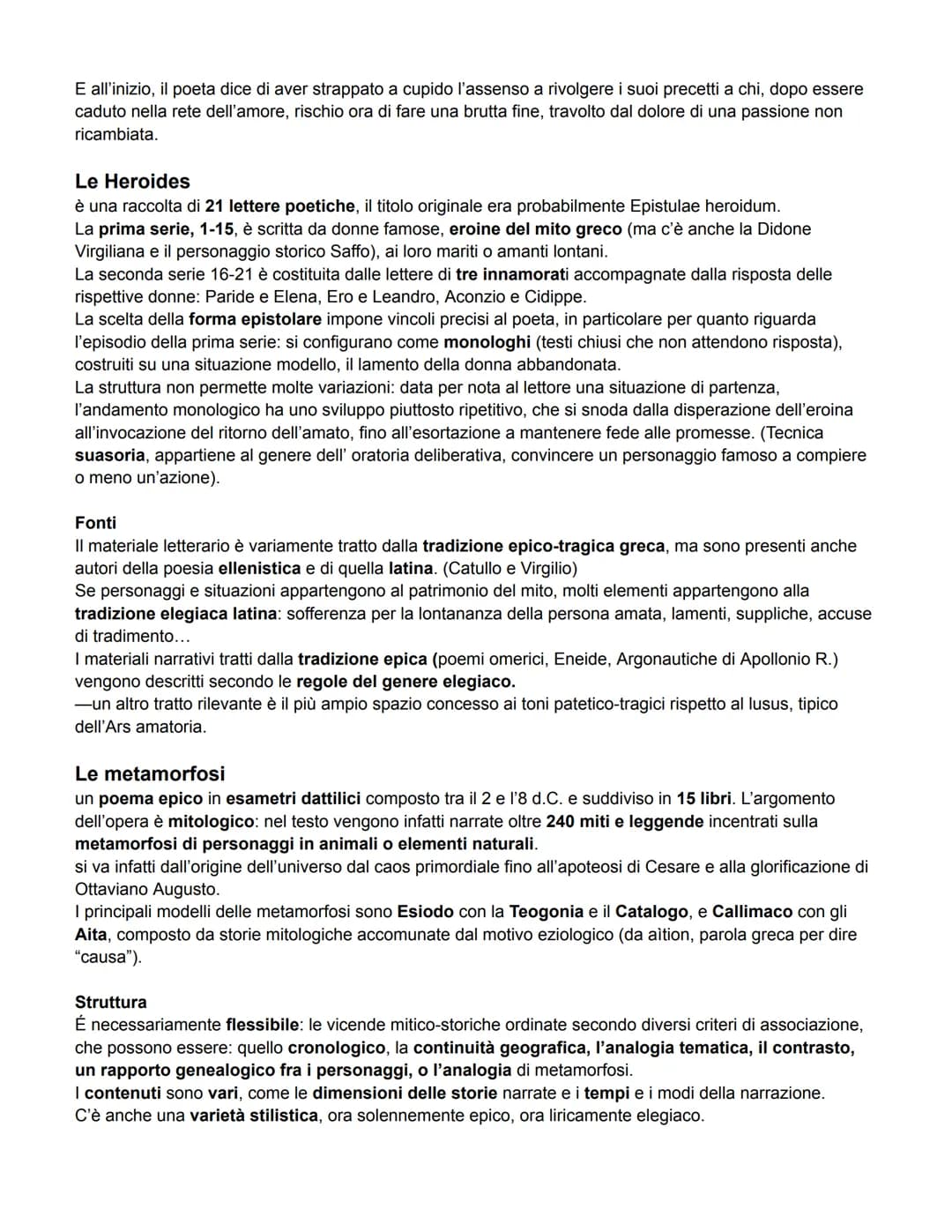 # Ovidio
Publio Ovidio Nasone nacque a Sulmona (Abruzzo) nel 43 a.C. Apparteneva ad una agiata famiglia
equestre che gli permise di intrapr