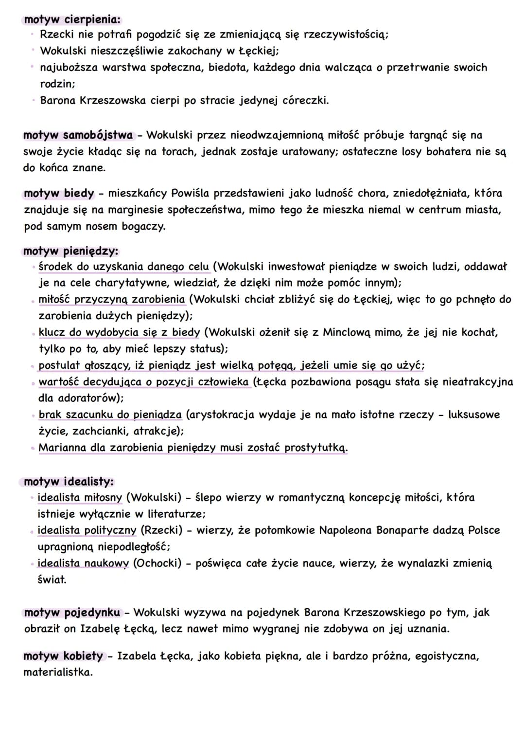 # Lalka
Bolesław Prus
## gatunek
„Lalka" jest powieścią realistyczną.
> Ukazane cechy to odtwarzanie świata i środowiska w sposób realist