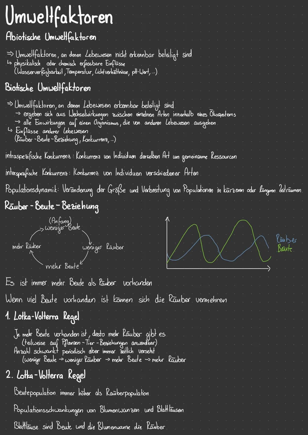 # Ökosystem
Beschreibt die Gemeinschaft und deren physisches Umfeld (sowohl lebende (bspw.
Fressfeinde), als auch nicht-lebende Parameter (