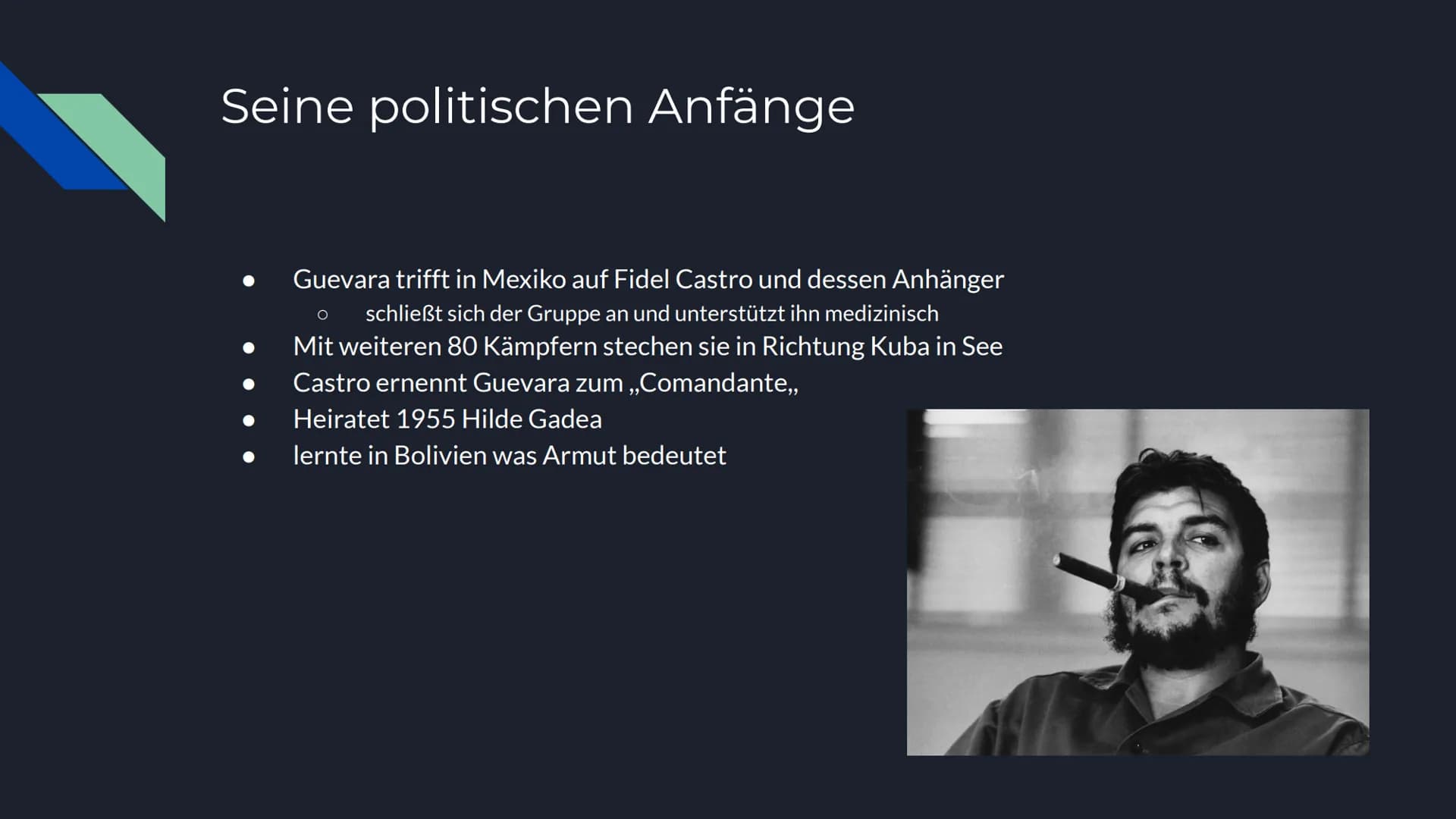 <h2>Ein Verbrecher, der als Held angesehen wurde</h2>
<p>Che Guevara war ein kontroverser und faszinierender Charakter des 20. Jahrhunderts