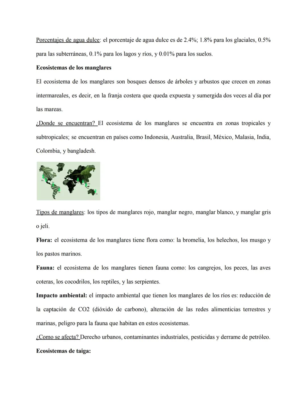 Ecosistemas
Ecosistema:
¿Que es un ecosistema? Un ecosistema es el conjunto de especies de un área determinada que
interactúan entre ellas