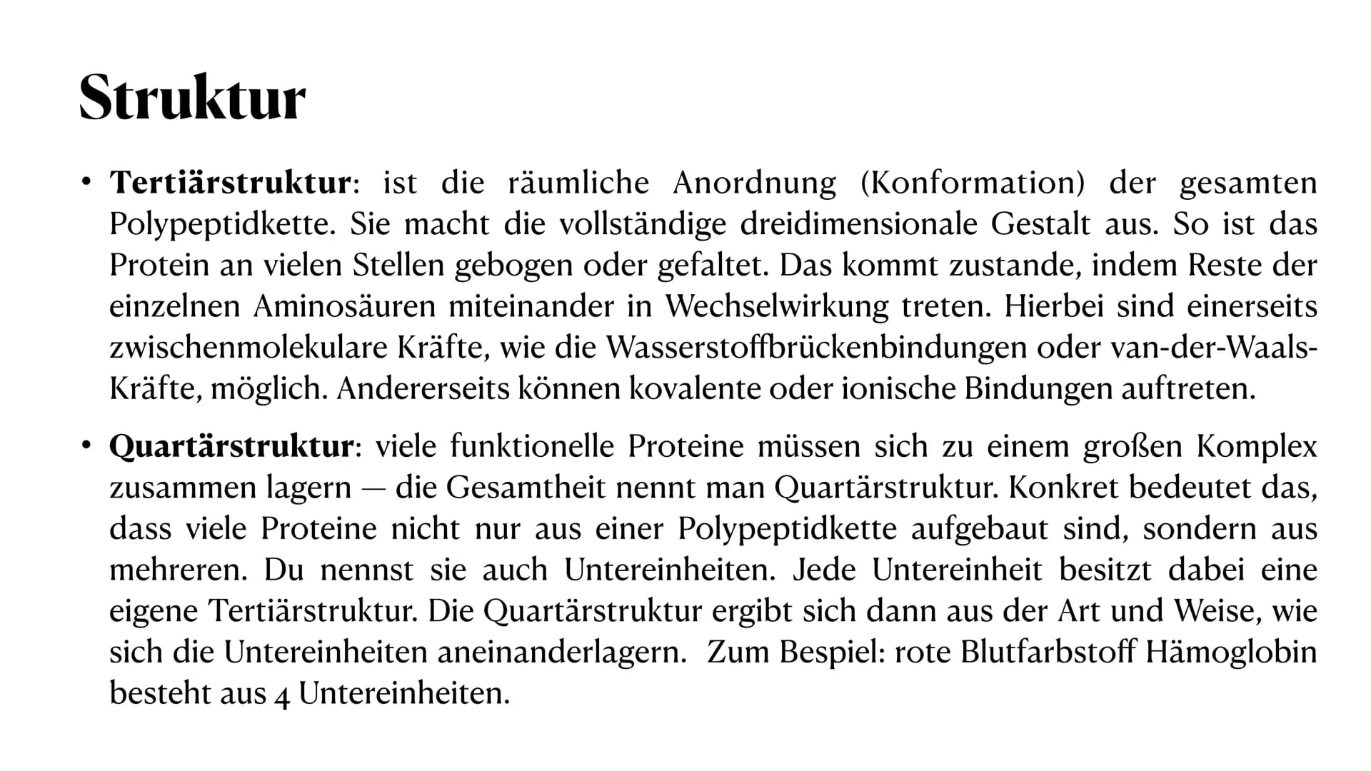 # PROTEINE
VON MELEK KAPLAN # Proteinen
Wichtige Moleküle im Körper von Lebewesen
Proteine (Eiweiße) sind Makromoleküle. Man versteht dar
