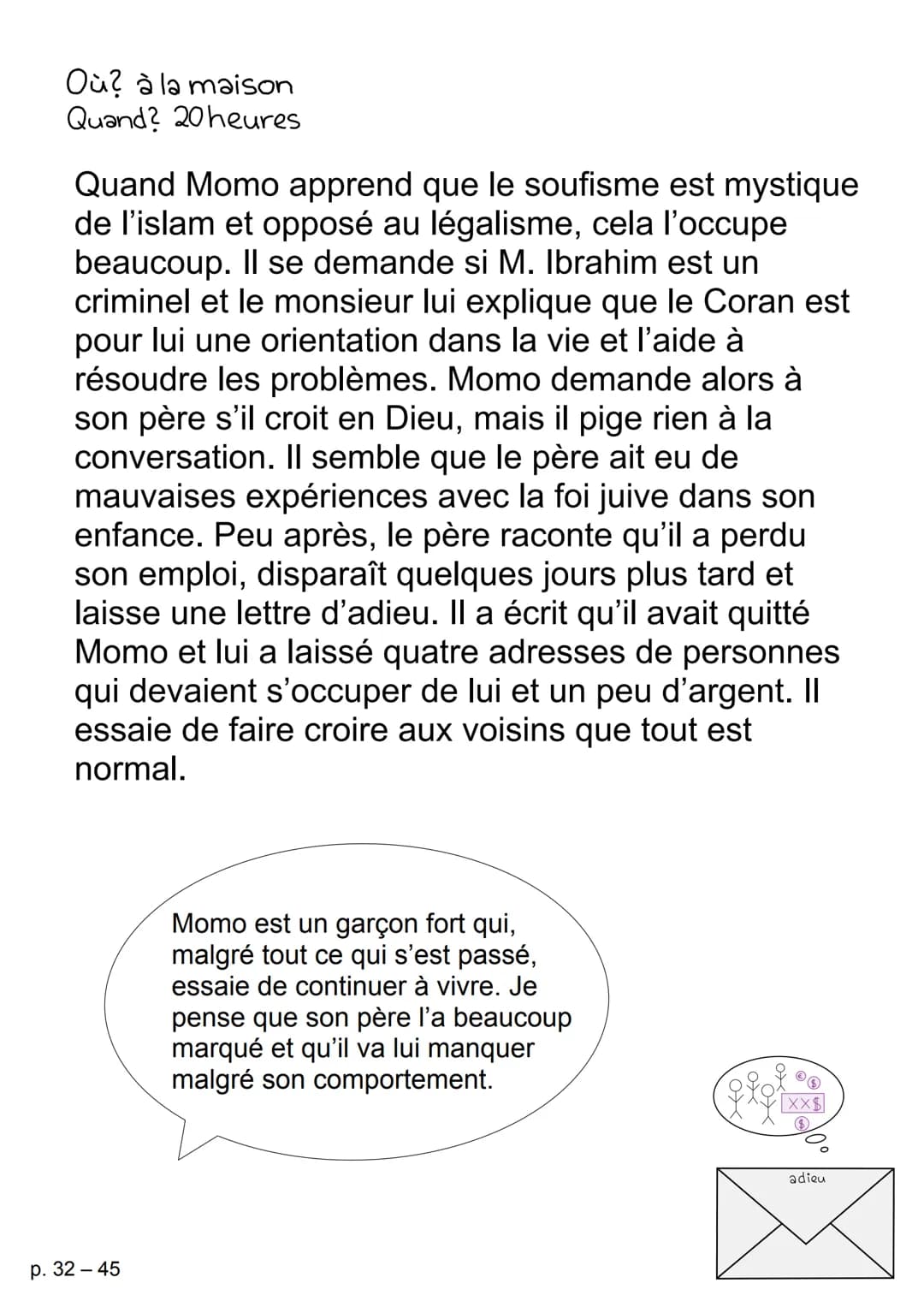 # LIVRE DE LECTURE
## Monsieur Ibrahim et les fleurs du Coran
Éric-Emmanuel Schmitt LA CONSTELLATION DES PERSONNES
invention
idéal
Popol