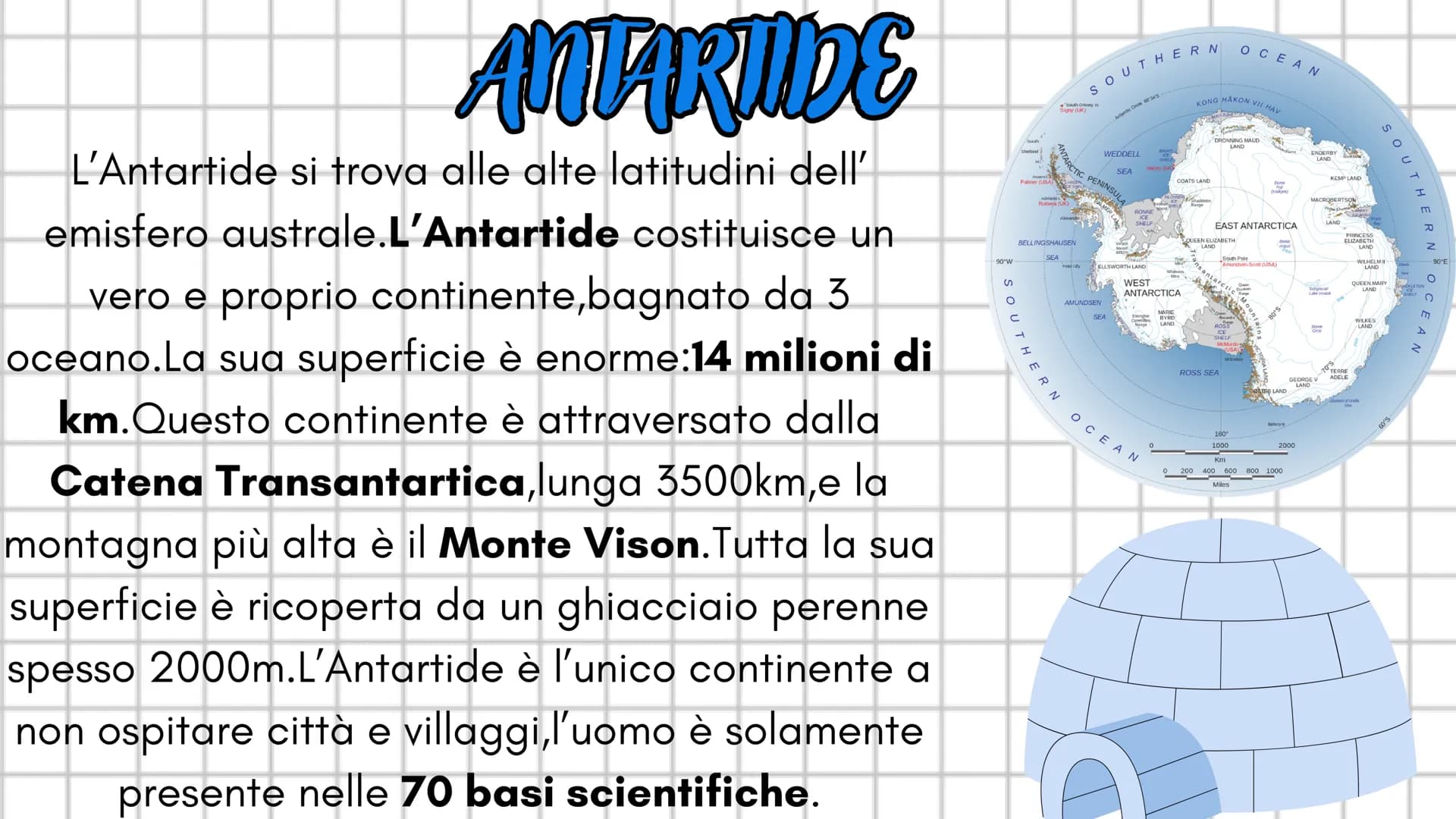 # I CONTIMENT
Il continente è un enorme blocco di terre emerse circondato da
acqua.l continenti sono 6:
-Europa
-Asia
-America, divisa in