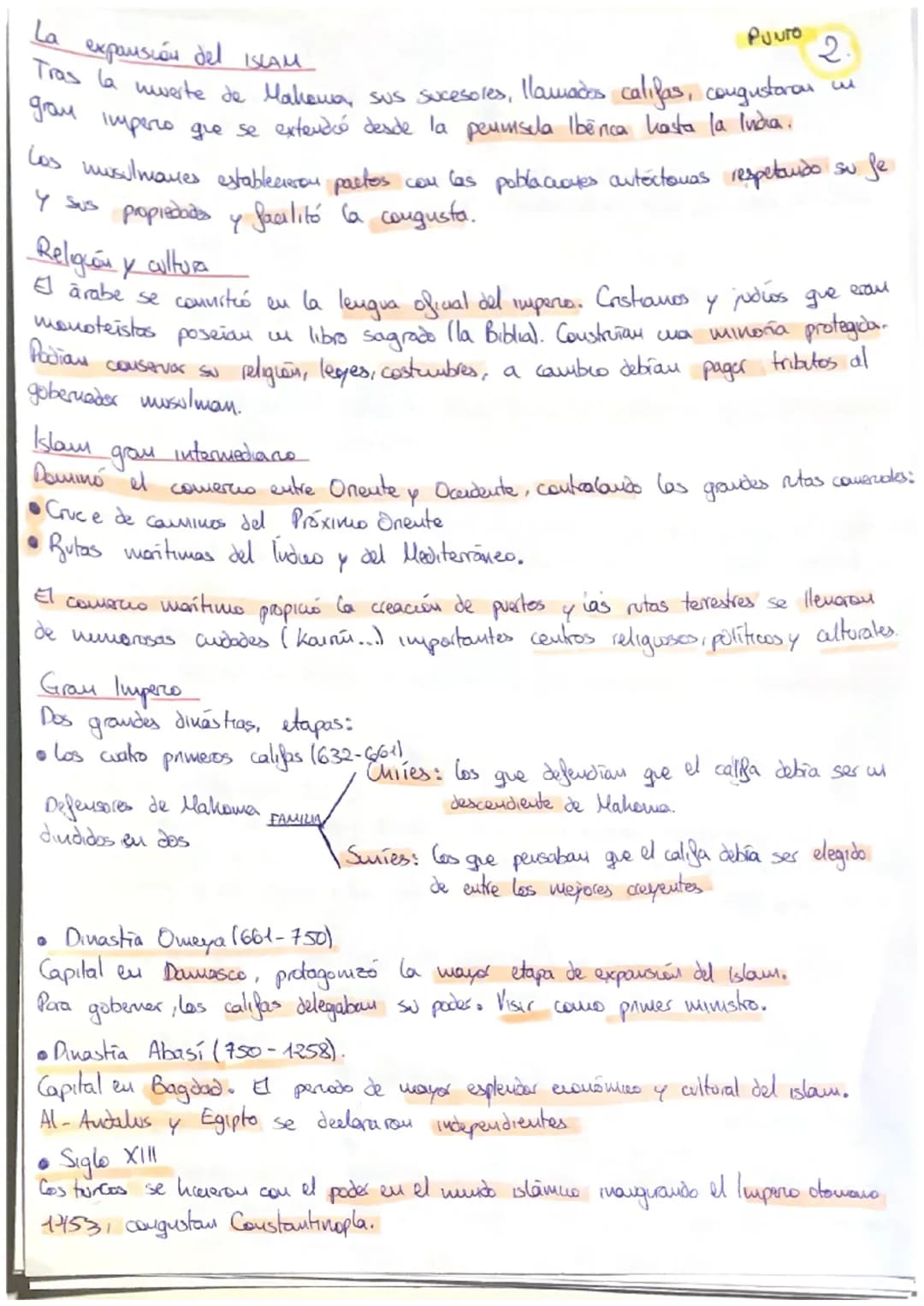 # Orgen del Islam
El islam era wa religión monoteista Suidado por Mahowa en el s. VII. En arabe,
Islam significa "sursión a la courubo de D