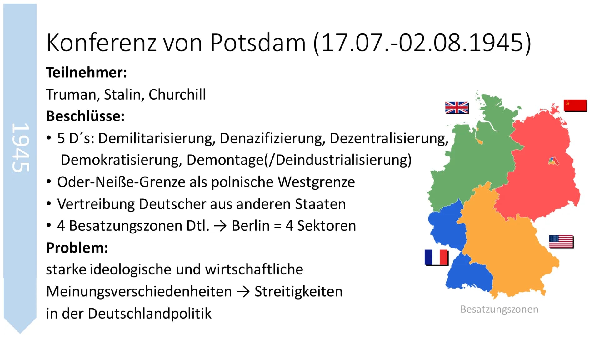 „Von Stettin an der Ostsee bis Triest an
der Adria ist ein eiserner Vorhang über
den Kontinent heruntergegangen."
- Winston Churchill - # D