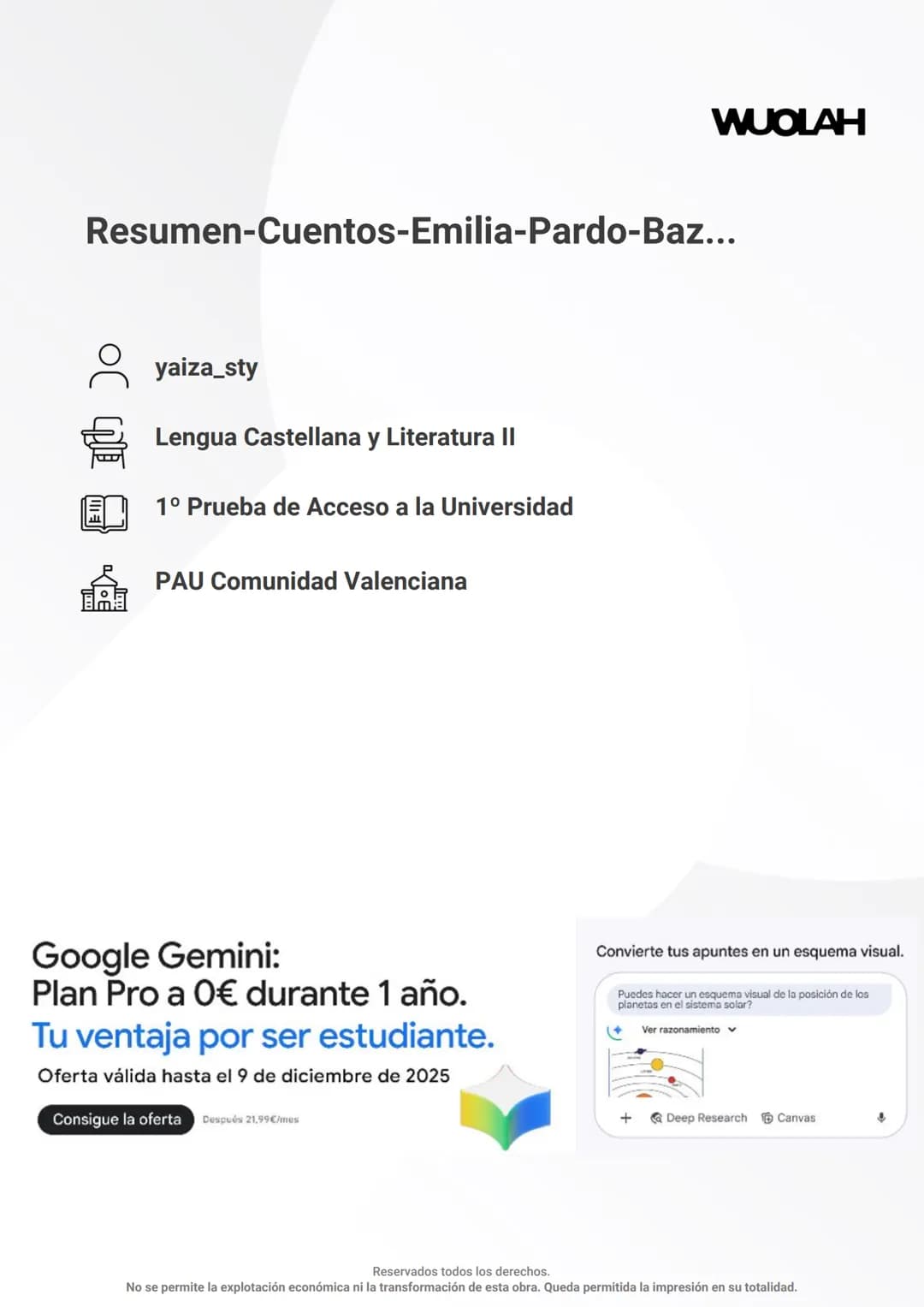 WUOLAH
Resumen-Cuentos-Emilia-Pardo-Baz...
yaiza_sty
Lengua Castellana y Literatura II
1º Prueba de Acceso a la Universidad
PAU Comunid