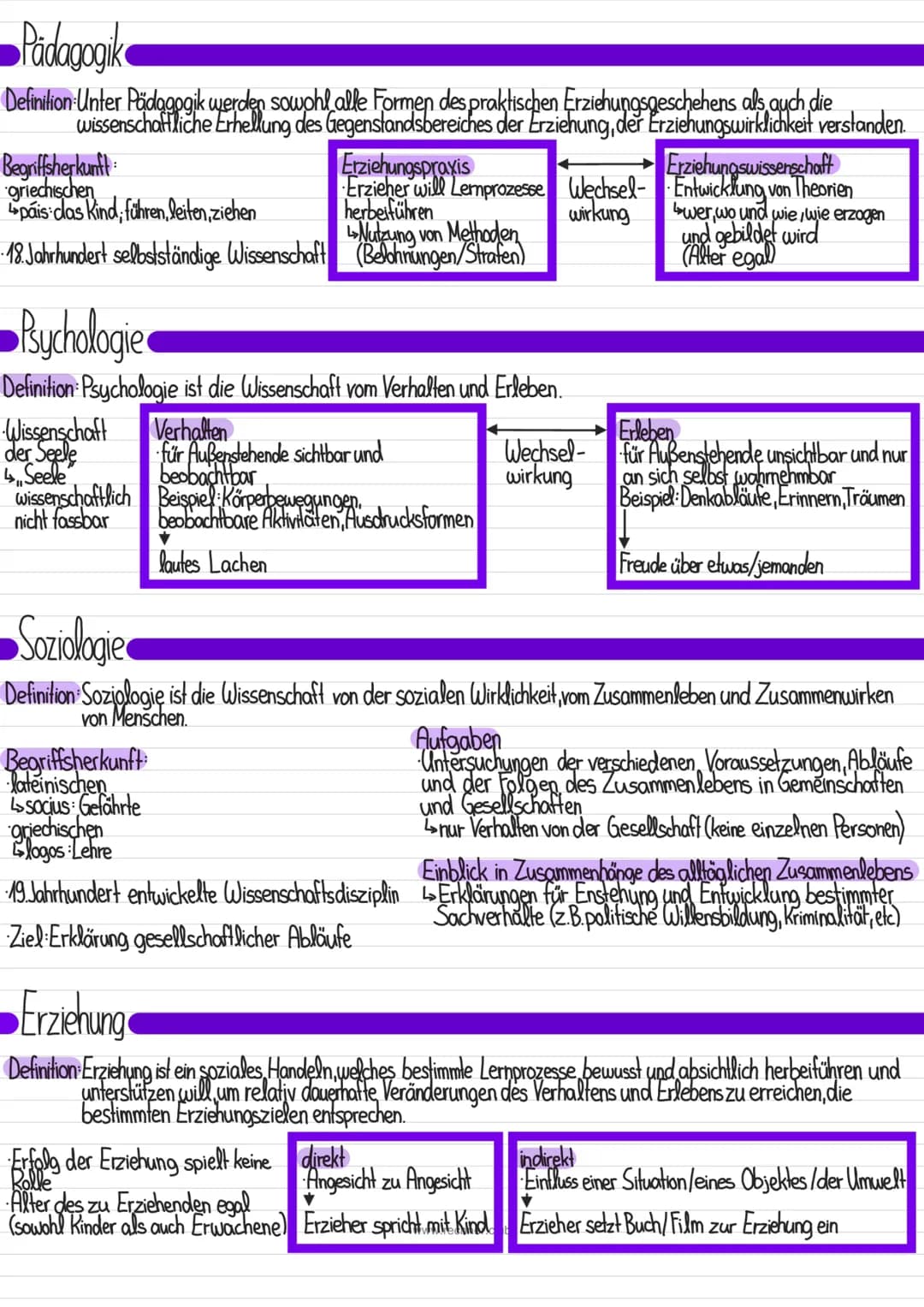 # Sozialpädagogik
Lernzettel
## Alltagstheoretische Aussagen
subjektiv
→erfahrungsabhängig
(von Einzelperson/Personengruppe)
↳ untersc