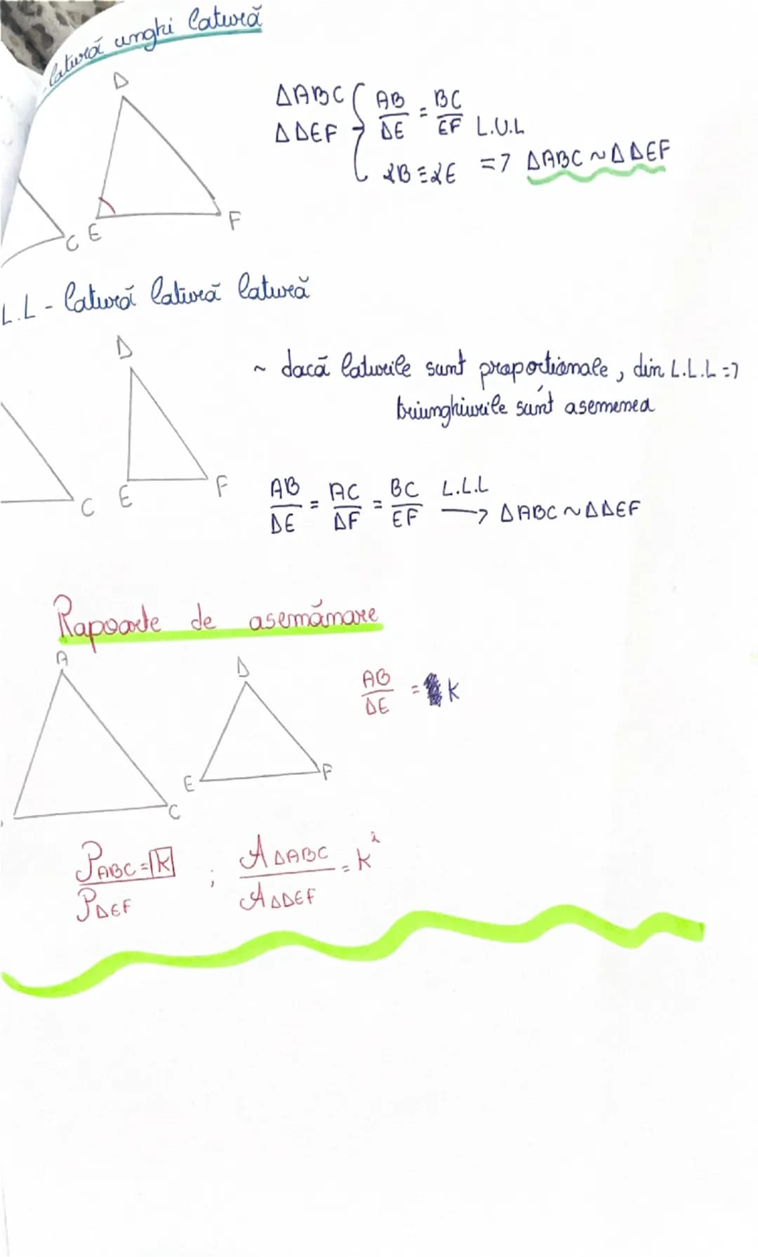 Recapitulare
geometric
I. Unghiuri
1. Unghiul nul =0°
2. Unghiul ascutit = <90°
3. Unghiul drept = 90°
4. Unghiul alungit = 180
~Unghi