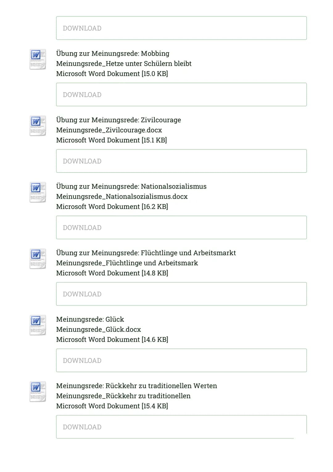 www.deutsche-grammatik.net
Grammatik, Rechtschreibung und Textsorten
sowie Literatur
Textsorten SRDP » Meinungsrede
Die Meinungsrede
0 D
