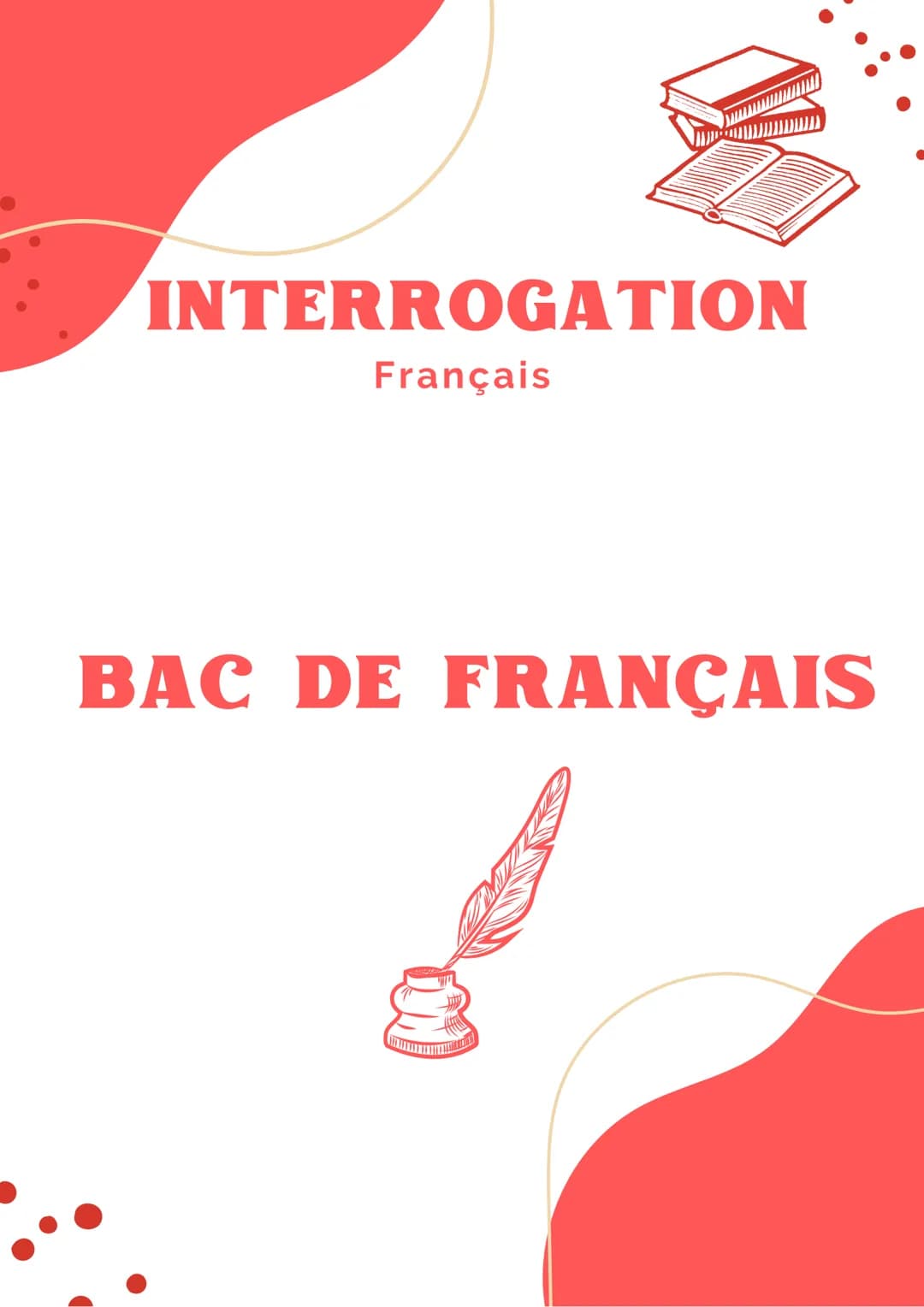 # INTERROGATION
Français
BAC DE FRANÇAIS # ÉTAPE 1
Donner la définition de
l'interrogation
L'interrogation est la mise en débat
de la va
