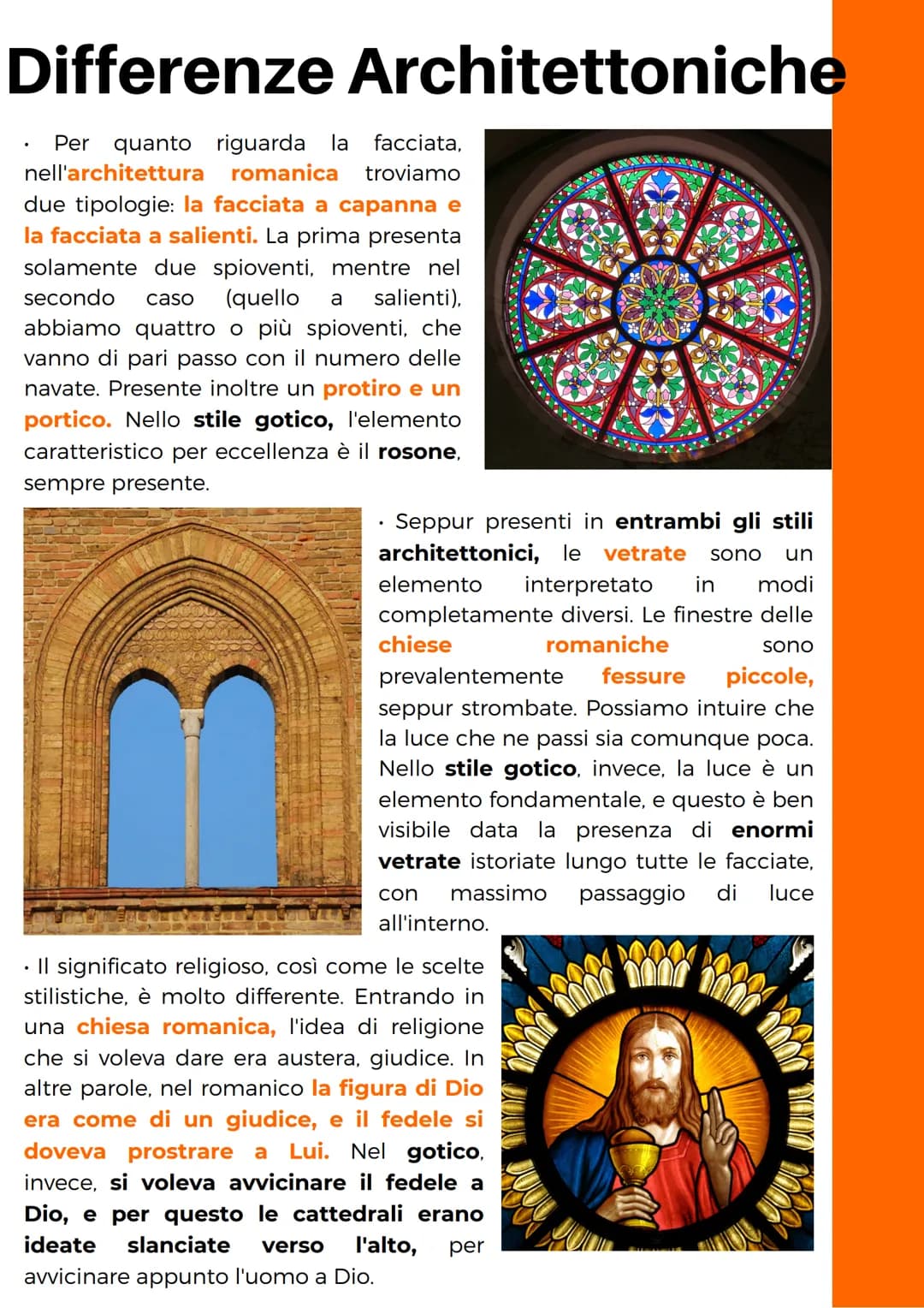 # Arte Romanica
Differenze tra Arte Romanica e Arte Gotica.
Gotica
L'Arte Gotica e Romanica a
confronto: Le Differenze
Lavoro realizzato