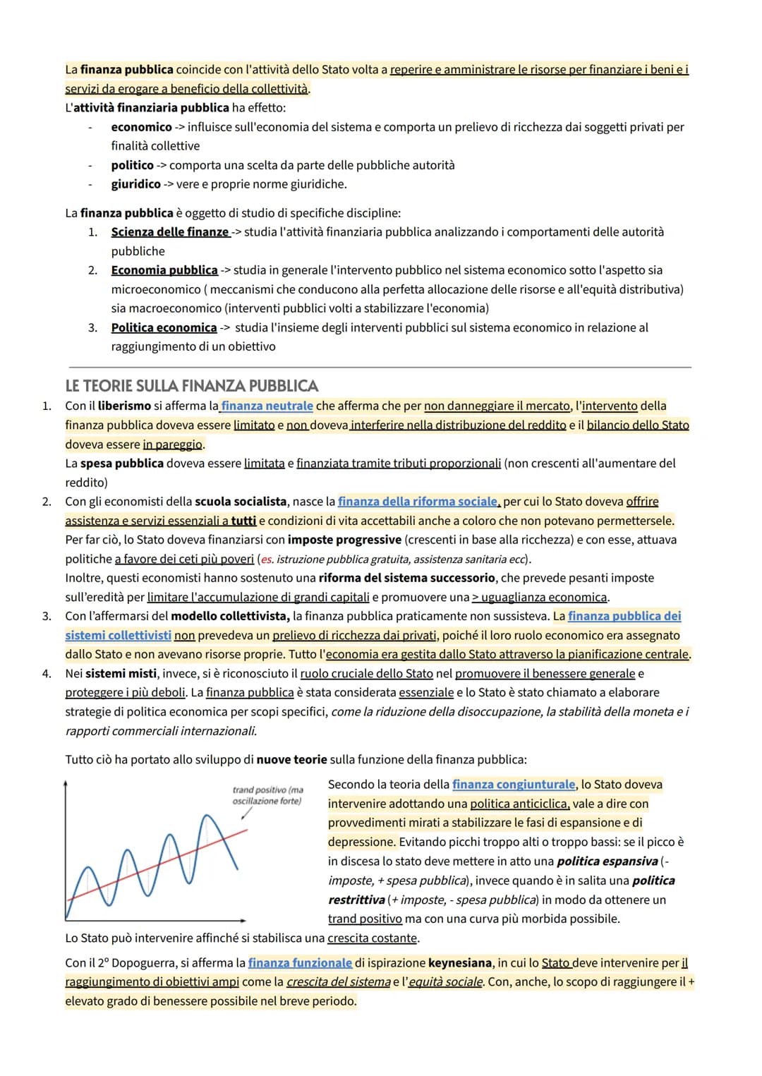 # LA FINANZA PUBBLICA E IL MERCATO
I SISTEMI ECONOMICI
Un'economia può essere APERTA (modello classico/liberista) o CHIUSA (modello pianifi