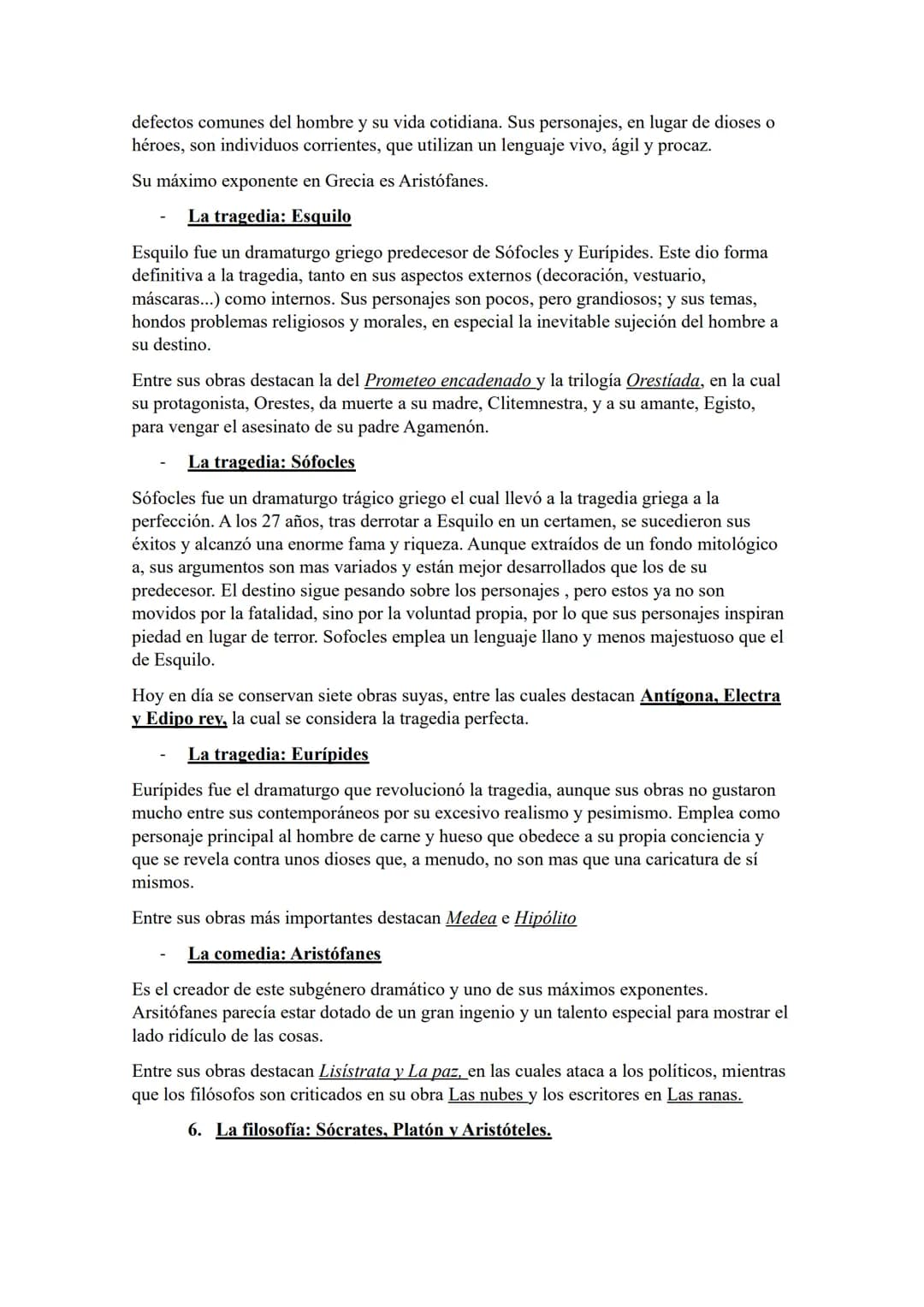 Literatura Universal.
TEMA 2: La literatura griega: características, géneros, autores y obras
principales.
1. Contexto histórico de Grecia