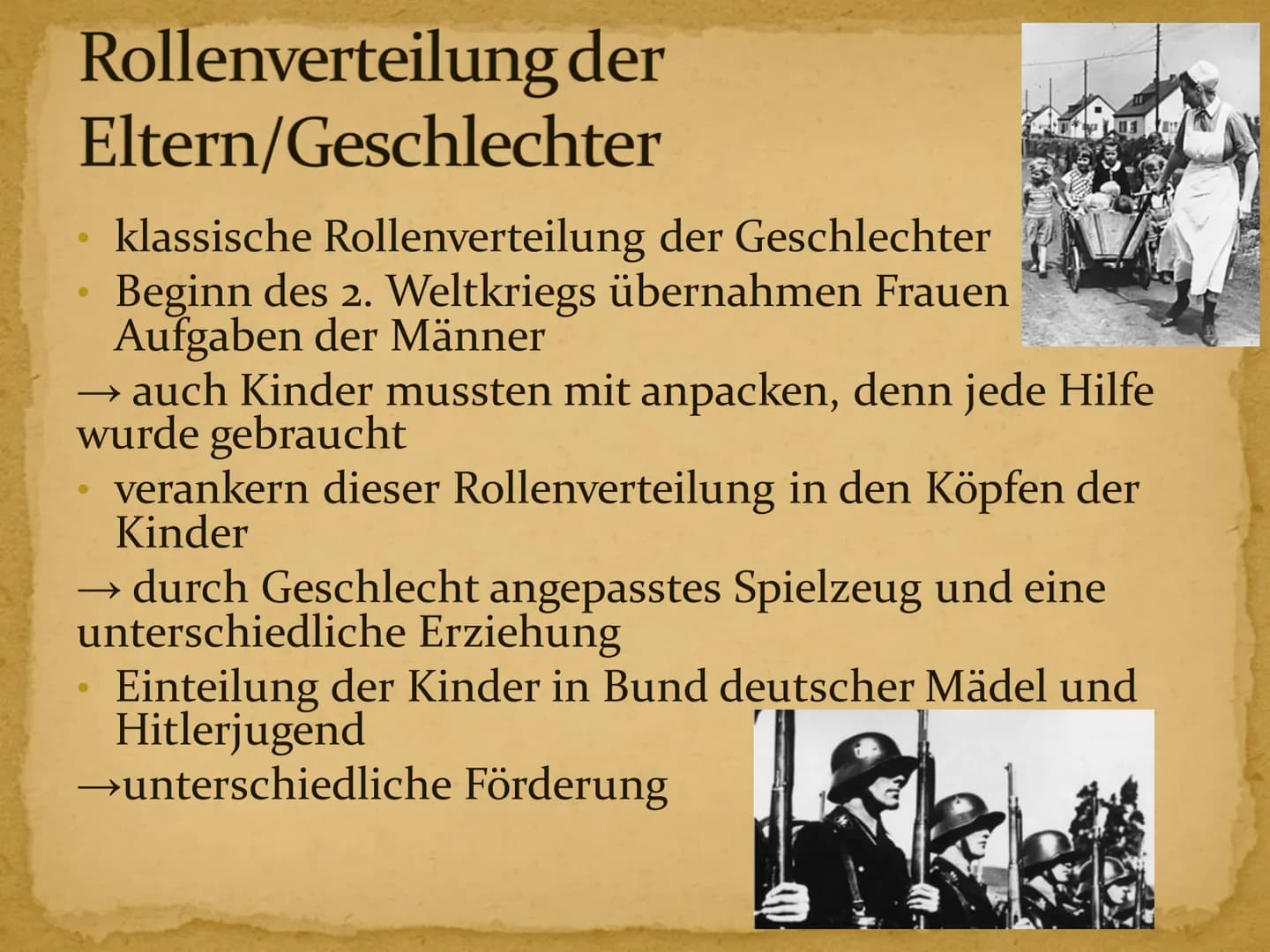 Erziehung im Nationalsozialismus # Inhaltsverzeichnis
1. Kurzbiographie Adolf Hitler
2. Hitlers Erziehungsgrundsätze und -ziele
3. Vorschul