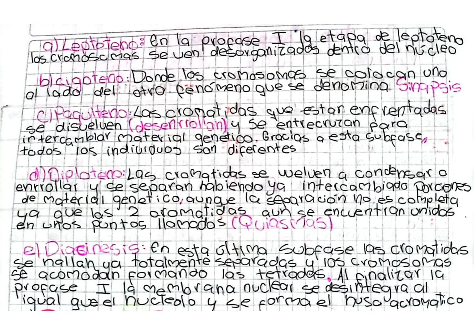 OD
MM
# División Celular
MEIOSIS
La meiosis es un proceso en el cual a partir de
una celula diplode (2n) se obtienen 4 celulas
hijas que son