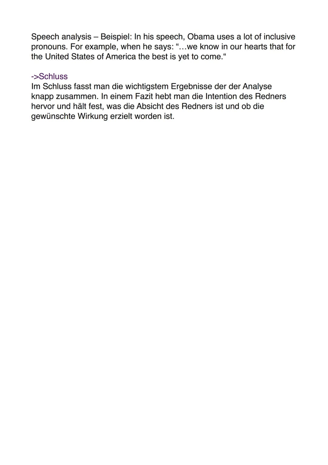 Englisch classtest
1. Summary
2. Analysis
3. Comment
1.Summary
1. Lies die Überschriften und den Text aufmerksam durch. Um einen
ersten E