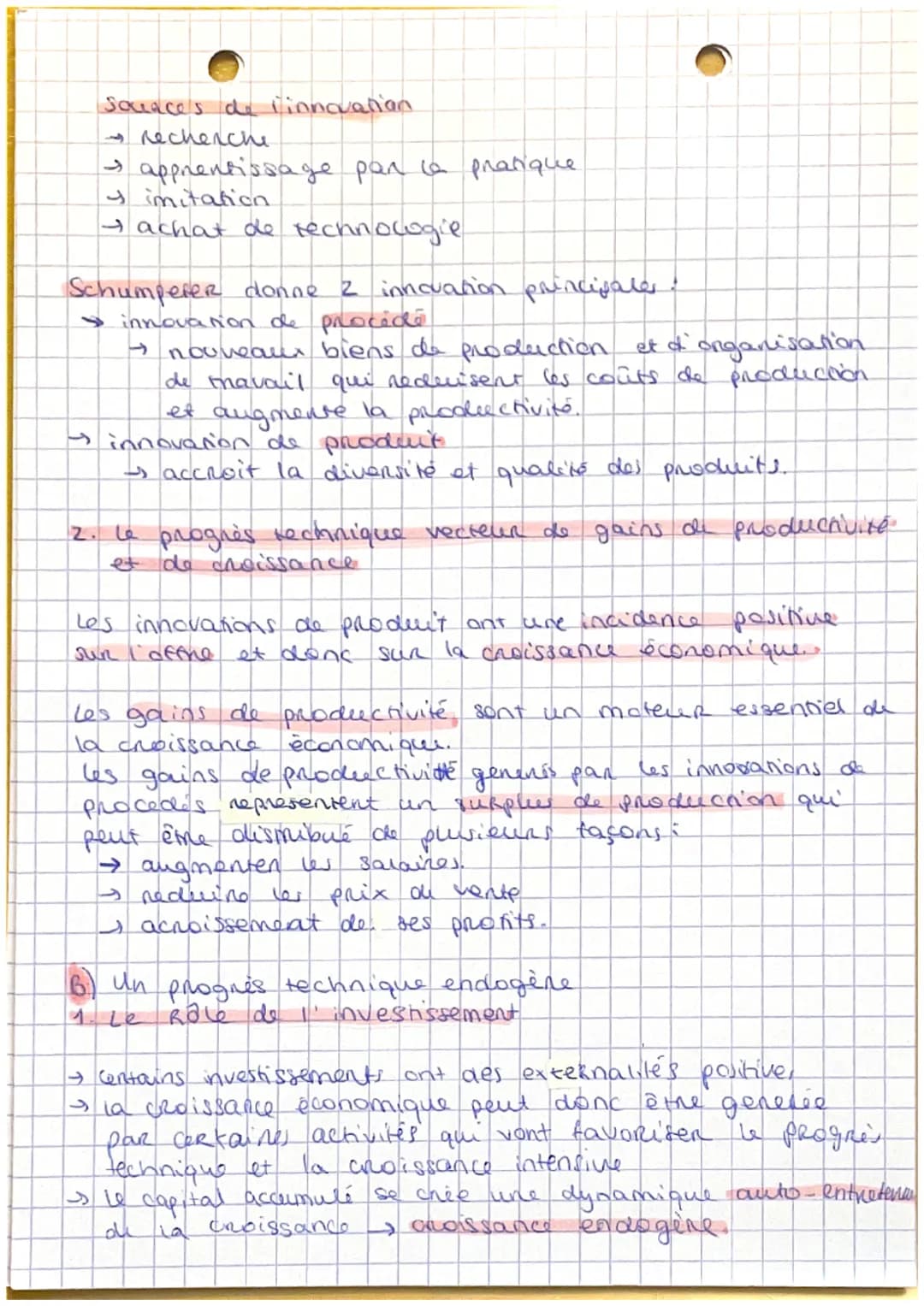 @
SES- Chap 1
I. Le phenomère de la croissance économique
Al la mesure de la croissance économique
croissance économique: augmentation sou