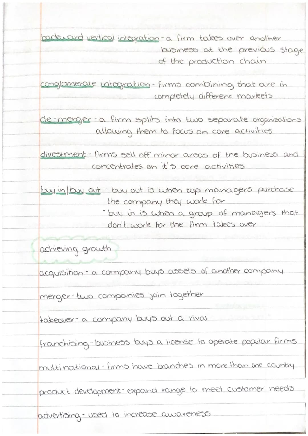 # UNIT 1
UNDERSTANDING
BUSINESS - A Successful business will provide a good or service
to meet consumer needs or wants.
needs - essential