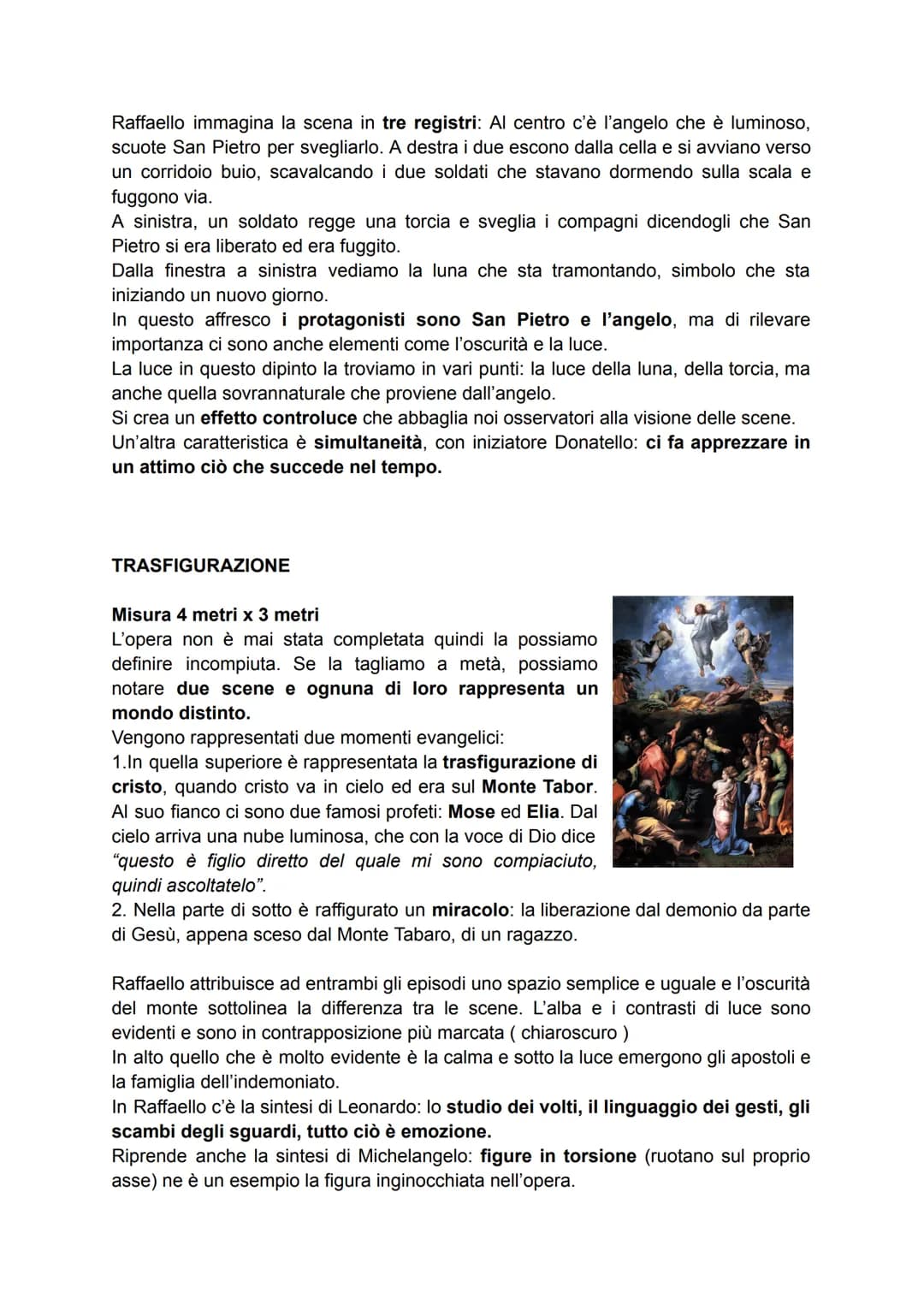 # LA MADONNA DEL PRATO
I meccanismi più importanti di quest'opera sono: i contrapposti (rotazione della
figura sul proprio asse) ;la comuni