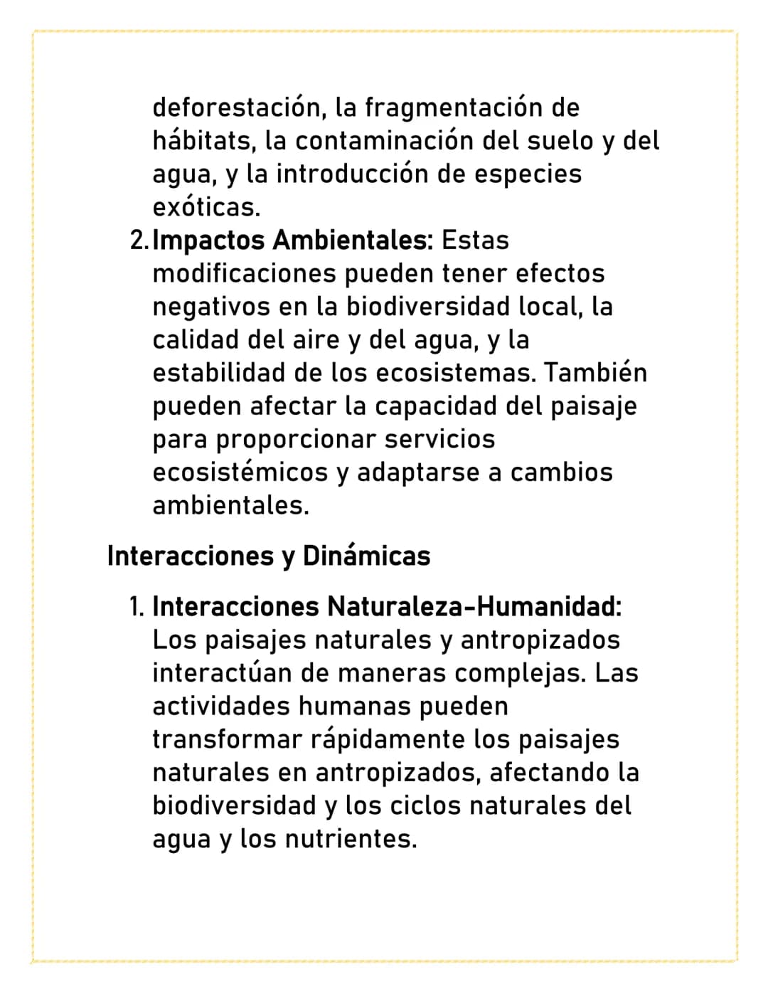 # PAISAJES
# NATURALES Y
# ANTROPIZADOS
Los paisajes naturales y antropizados son
dos conceptos fundamentales en geografía y
ecología que