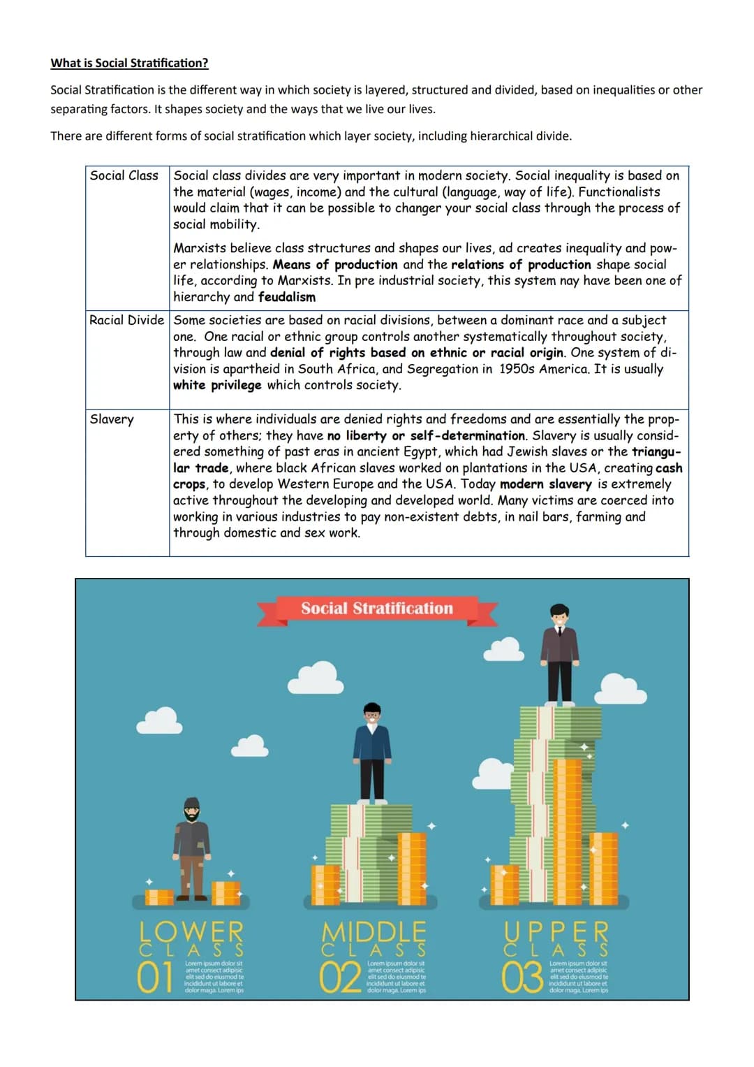 # Sociology GCSE
## Unit 6:
### Social Stratification
Name _____________ ## 2.2 Assessments
Paper 1: The sociology of families and
educa
