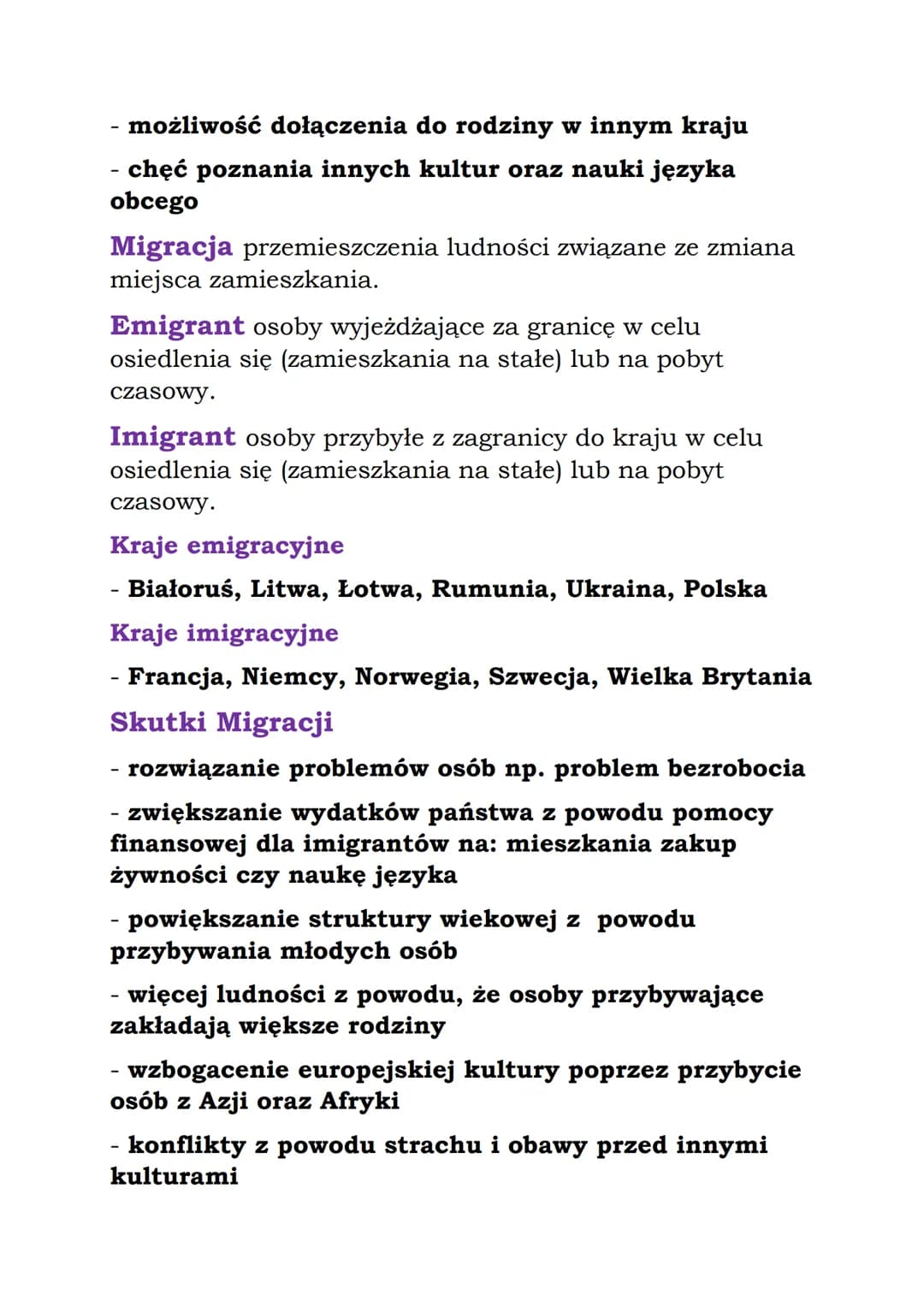 # Zróżnicowanie ludności Europy.
Migracje
Ludność Europy jest zróżnicowana. Europę
zamieszkują ludzie wielu narodów i wyznawcy różnych
rel