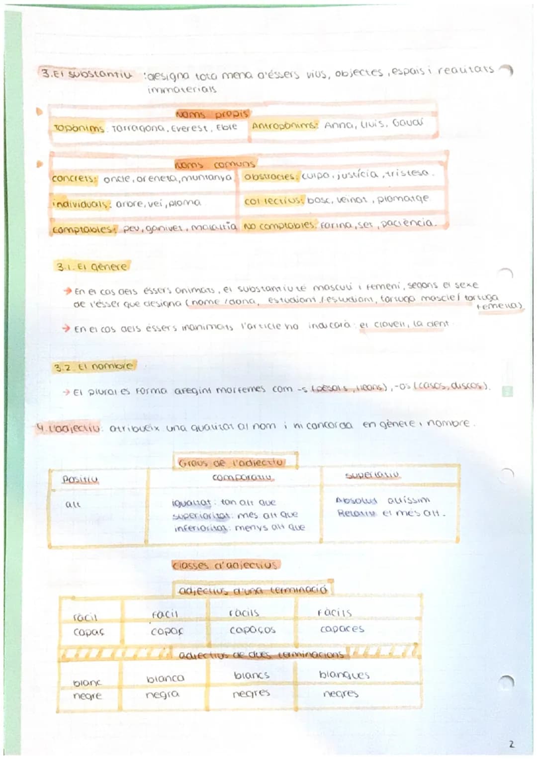 # tema 2.
# estructura i
# El mot: classes
1. El morfema
lexics a lexernes
Transmet el
Significat
malalt-a
em-mocolt
Horfemes
unita