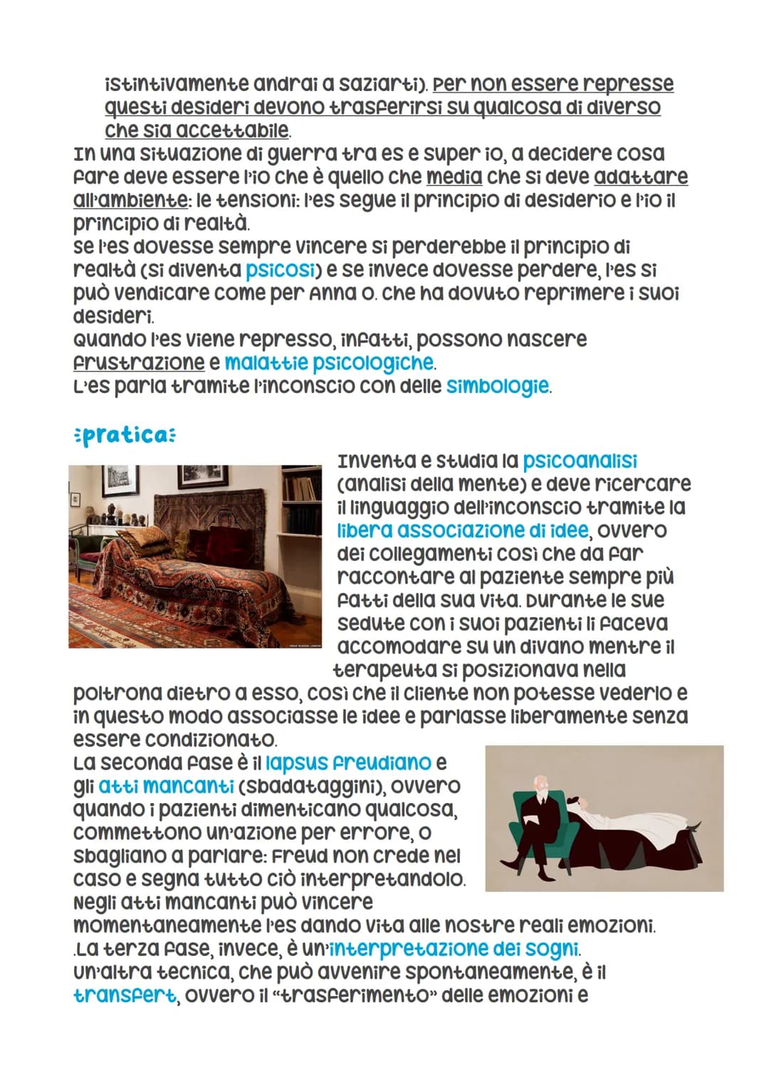# -sigmund Freud-
Evita e analisi dell'epoca:
si laurea in medicina, specializzato nel sistema
nervoso (come oggi diremmo neurologo). на
l'
