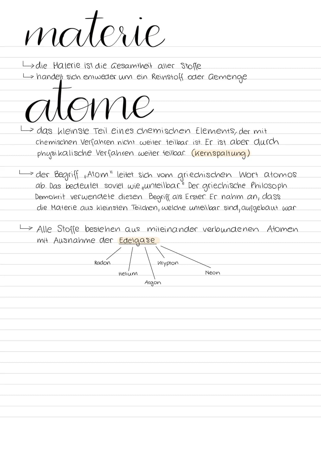 # moleküle
→ Moleküle sind in sich abgeschlossene Teilchen.
Sie werden aus ein oder mehreren gleichen oder
ungleichen Atomen gebildet.
* gle