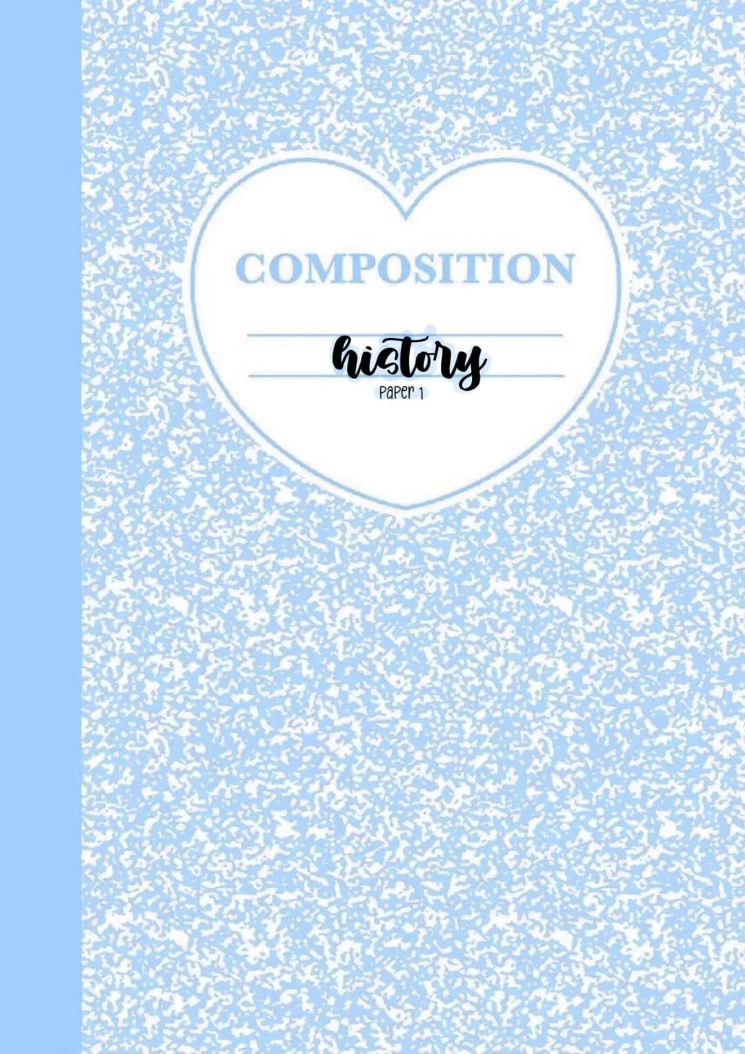 COMPOSITION
history
PAPER 1 confidence with topic :
revised
somewhat revised
need to revise
changes in culture
during the Tudor
period #