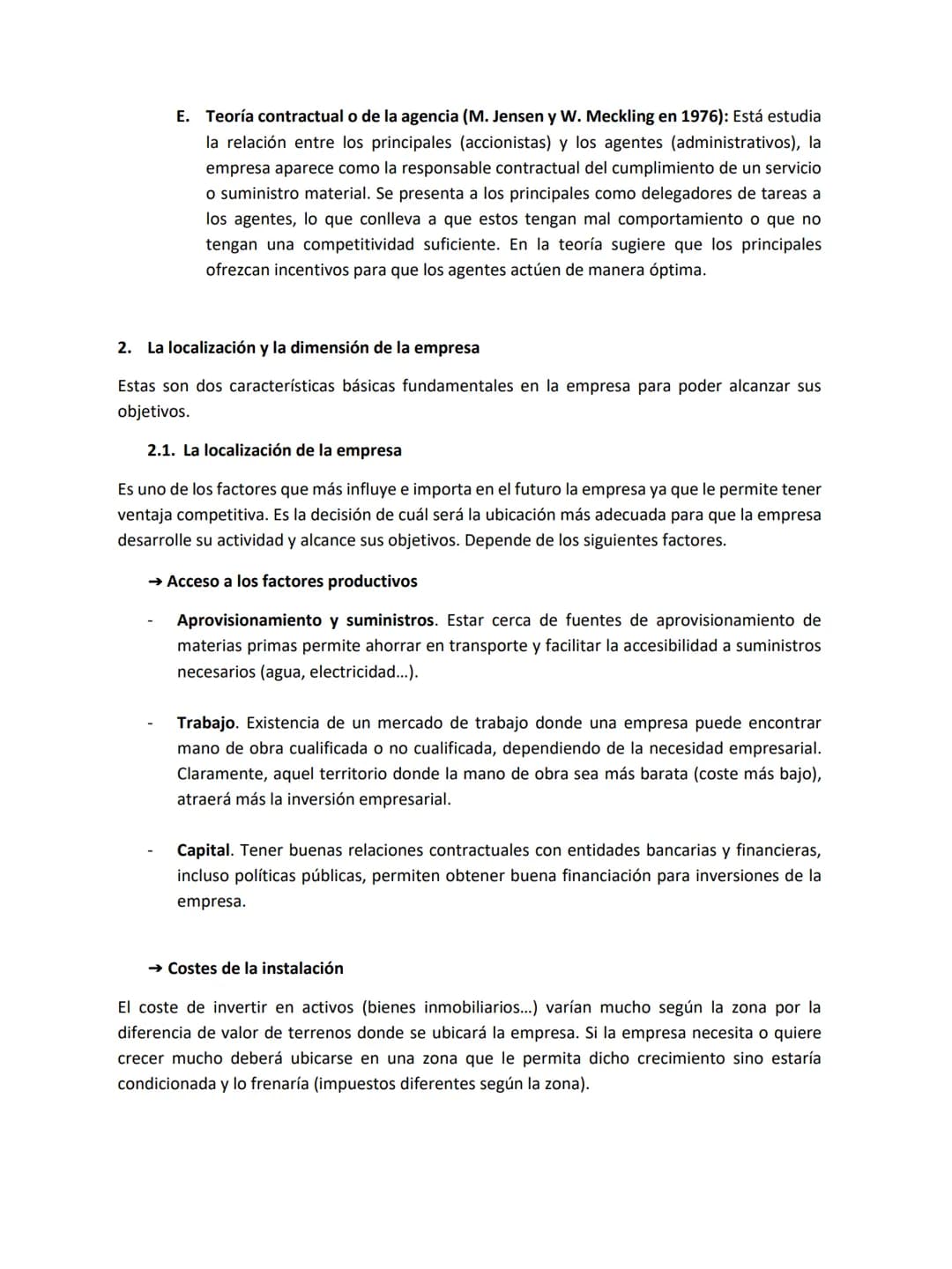 # Tema 11
La economía y la empresa
1. La empresa: elementos, funcionamiento y objetivos
La empresa es un agente económico que representa