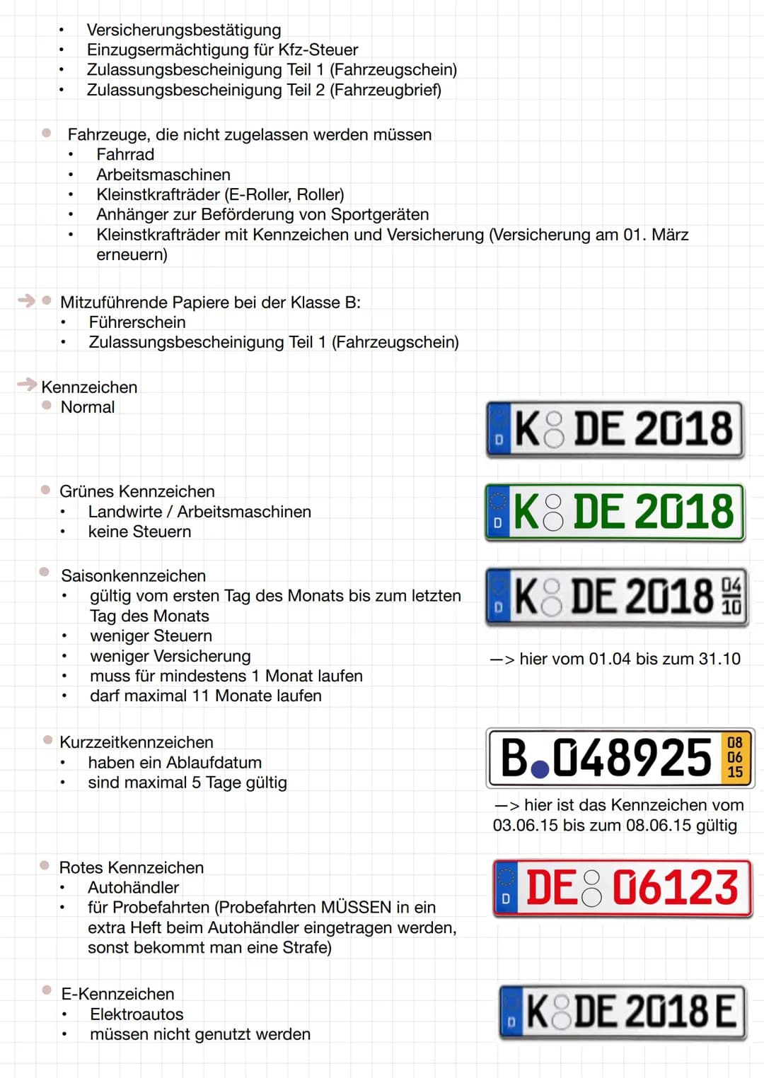 # Lektion 2-rechtliche Rahmenbedingungen
FÜHRERSCHEIN BUCEPEREUK DEUTSCHLAND
→ Führerschein
1: Nachname
2: Vorname
3: Geburtsdatum
4: