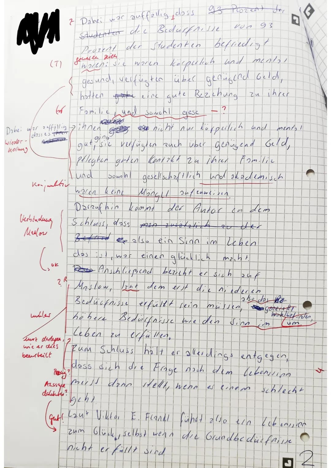 Glück-
Eudaimonistische Begründungen verantwortlichen Handelns
23.11.2022
Arbeitsaufgaben (Das Arbeitsmaterial befindet sich auf Seite 2)