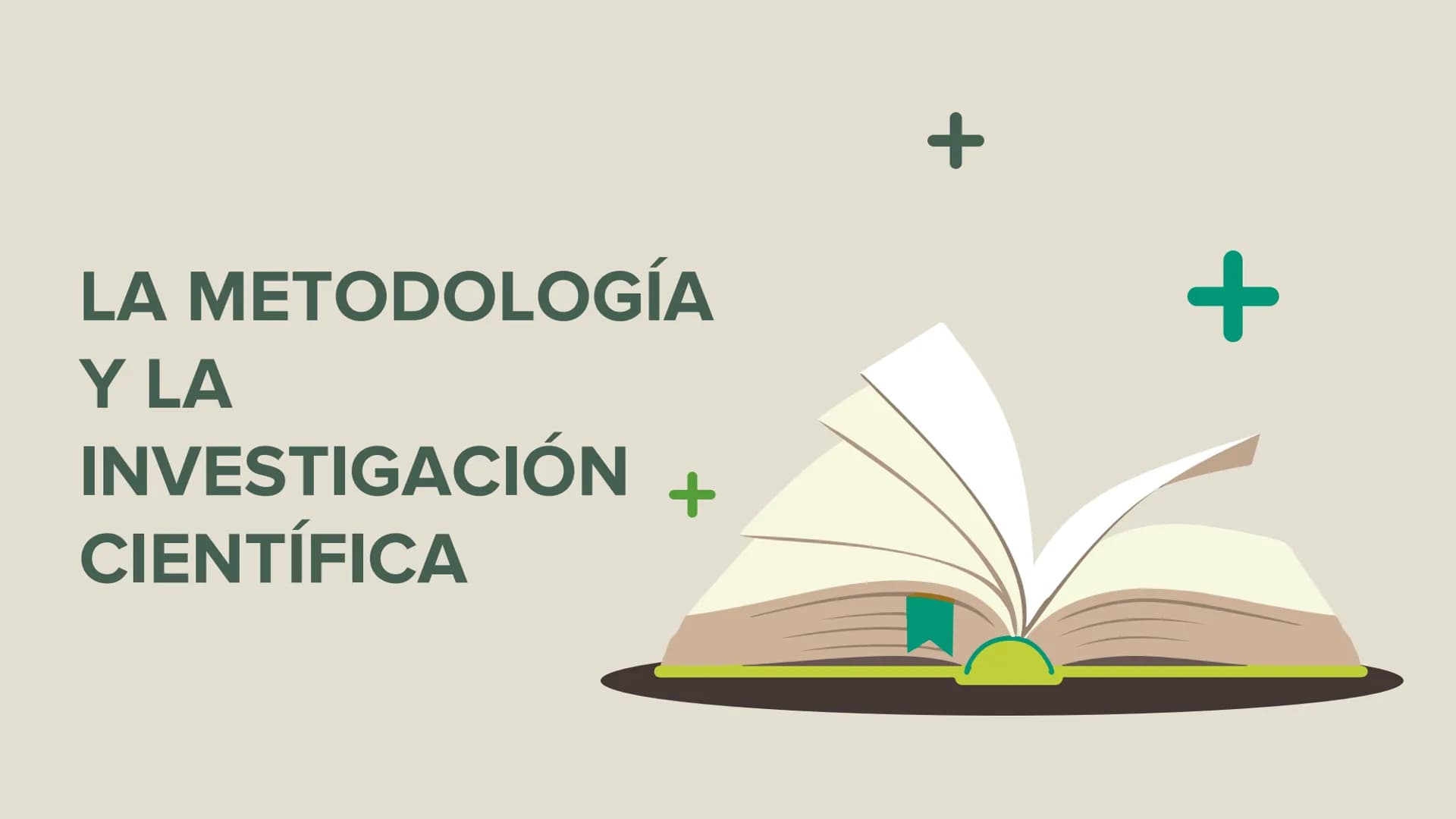 +
+
LA
METODOLOGÍA
Y LA
INVESTIGACIÓN
+ CIENTÍFICA La investigación científica abarca desde la
observación inicial de un problema hasta